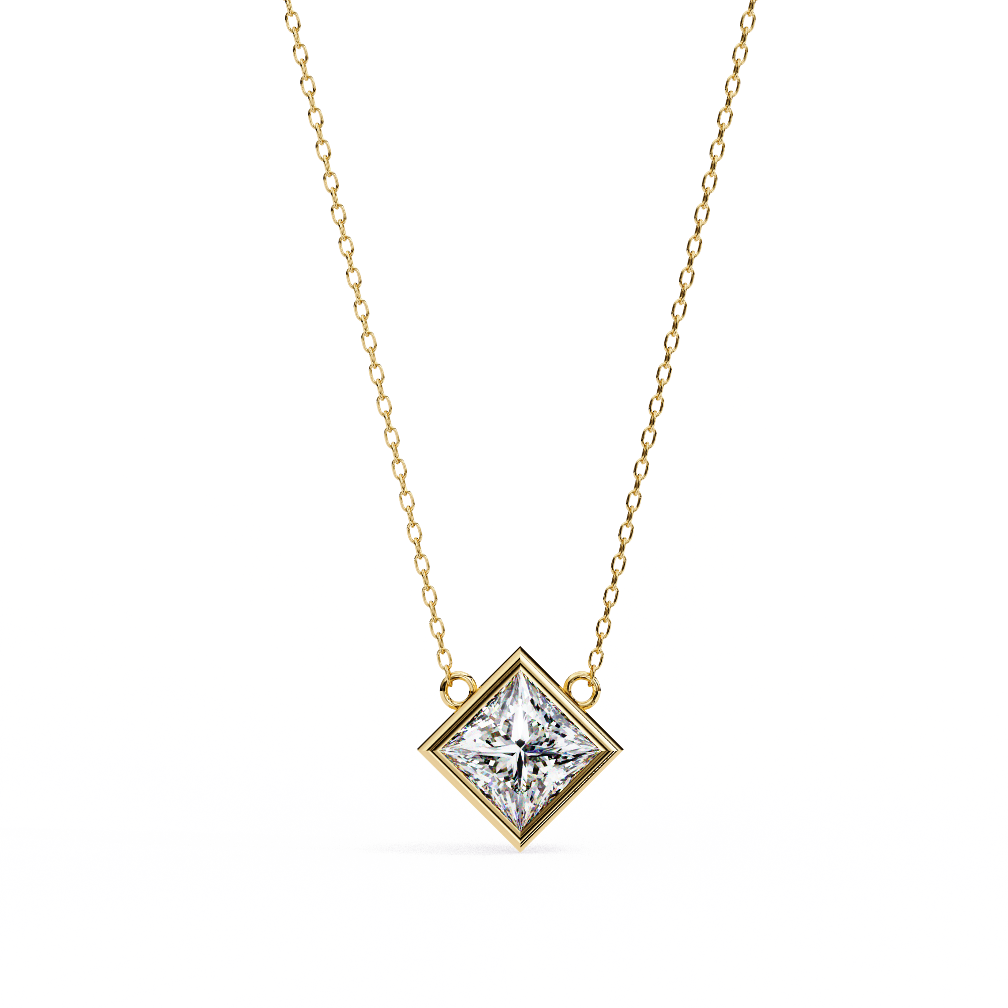 Aurora Solitaire Pendant