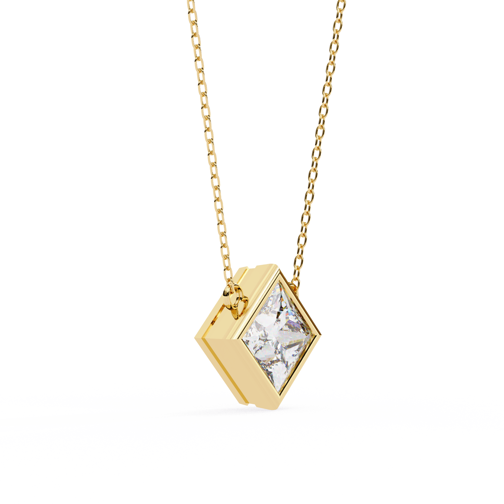 Aurora Solitaire Pendant