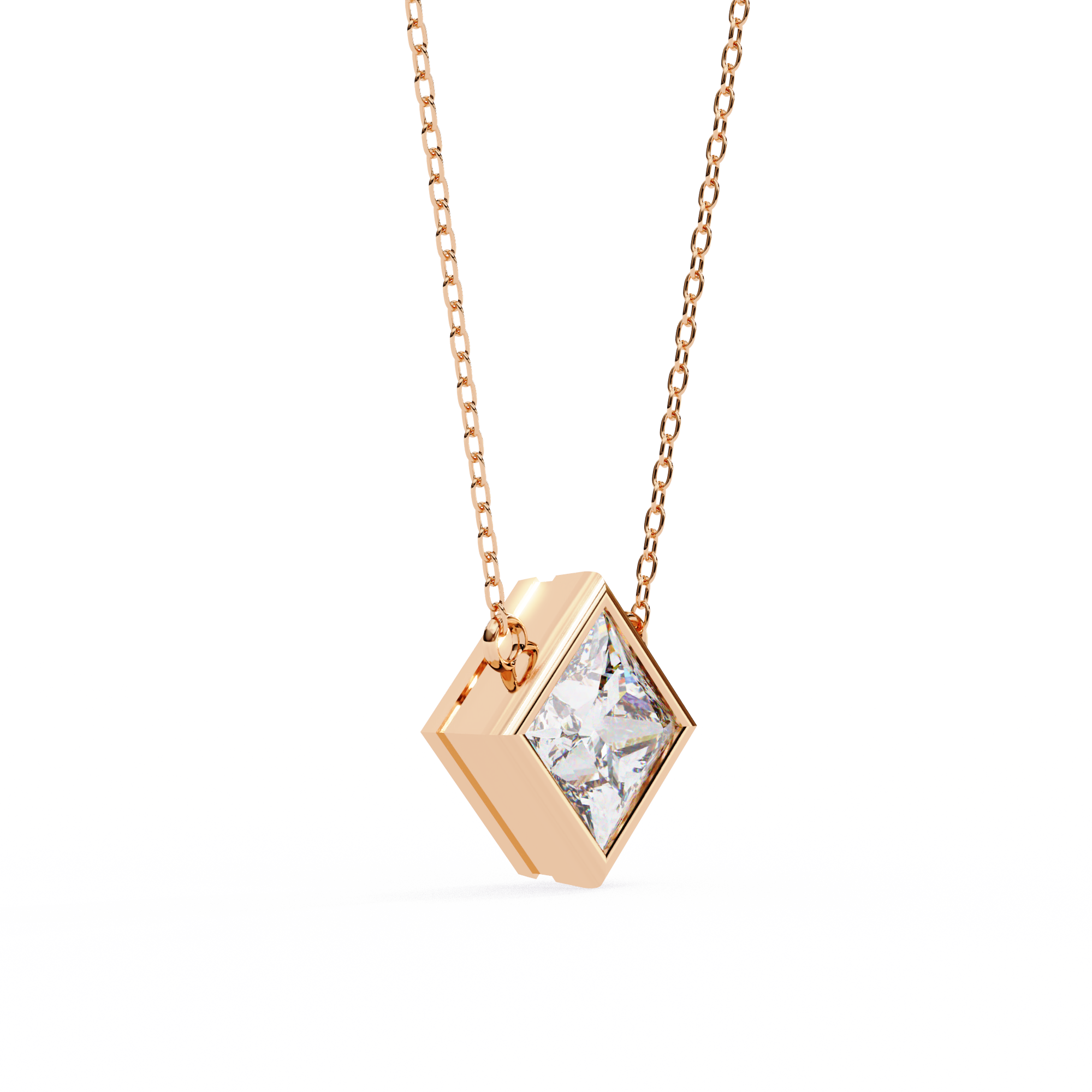 Aurora Solitaire Pendant