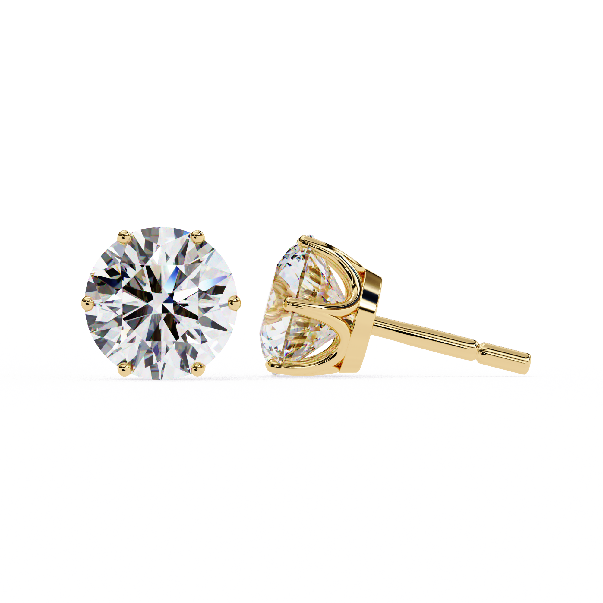 Antoinette Solitaire Earring