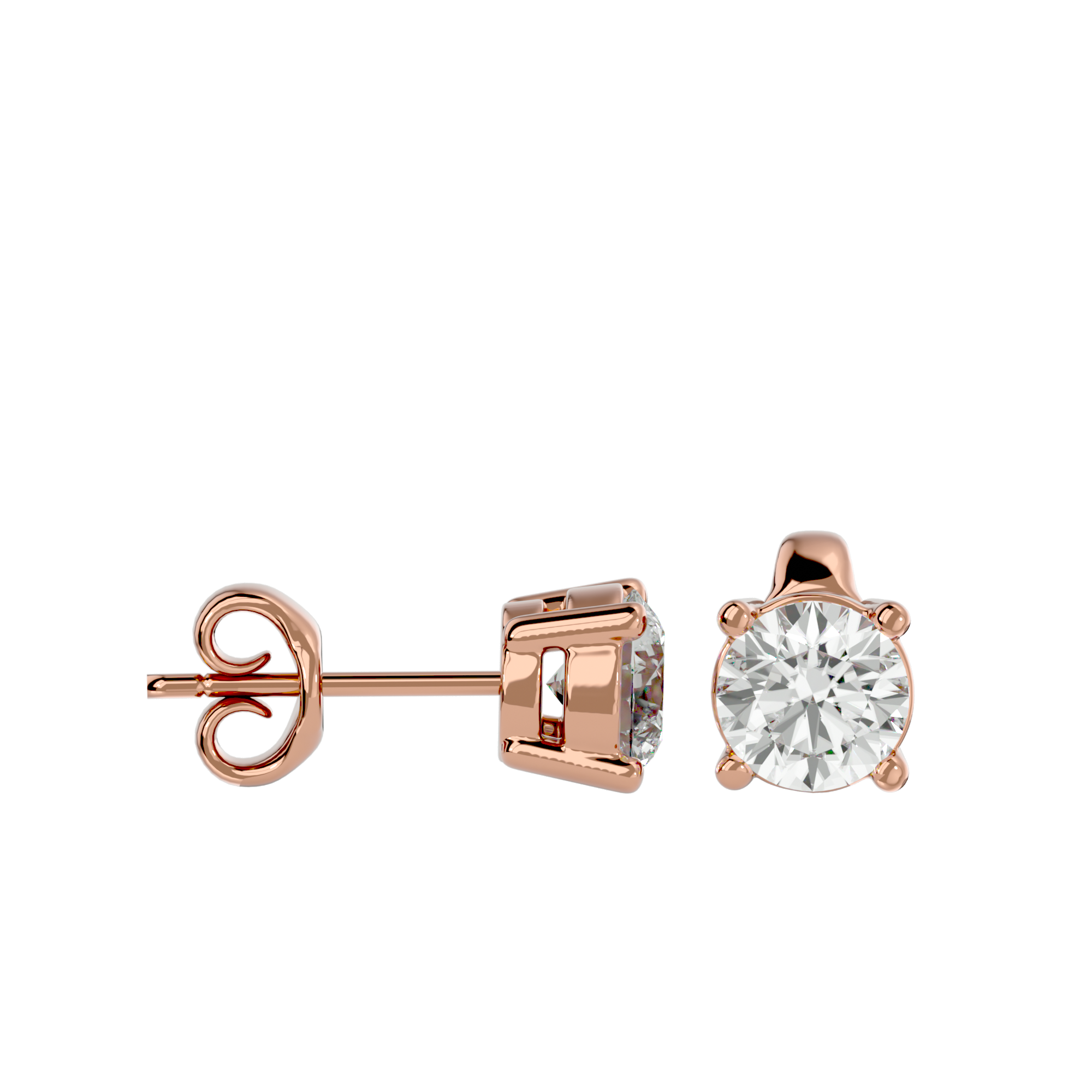 Caledonia Solitaire Earring