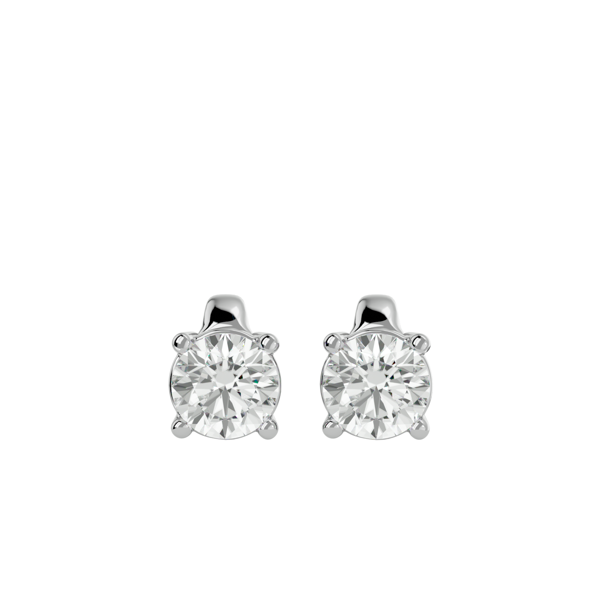 Caledonia Solitaire Earring