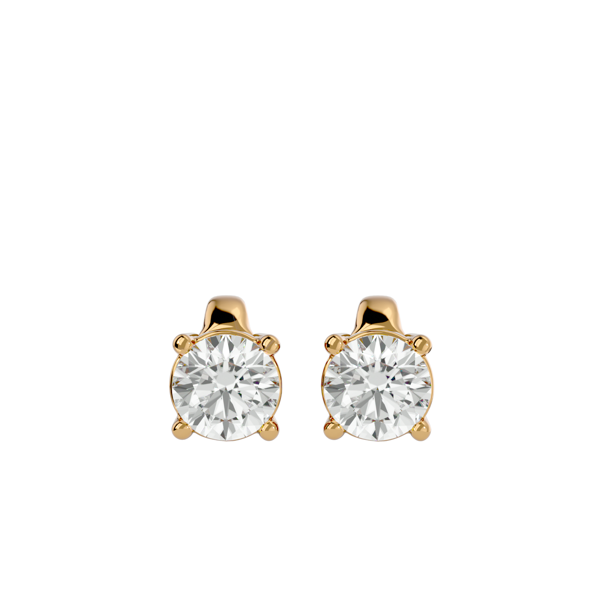 Caledonia Solitaire Earring