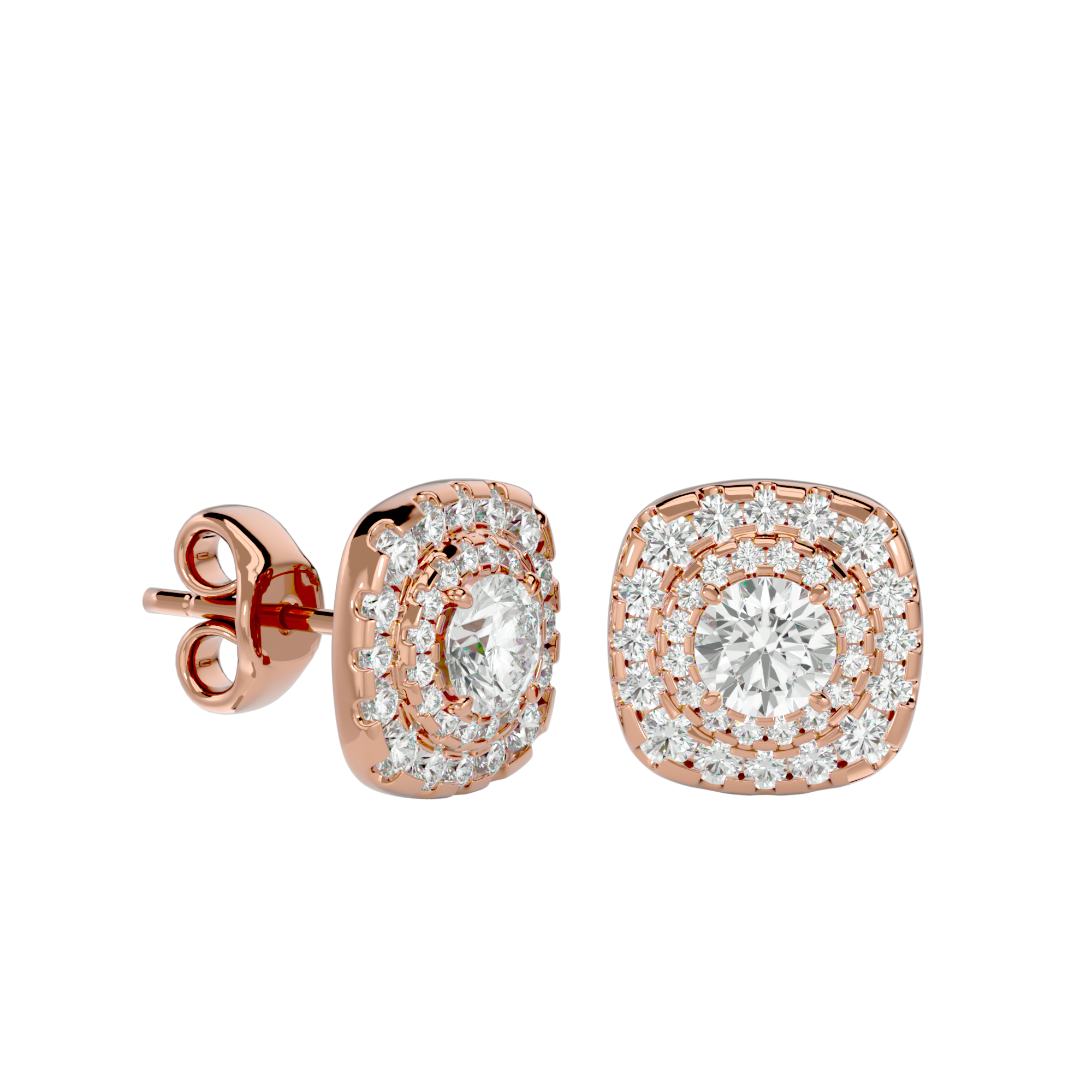 Caroline Solitaire Earring