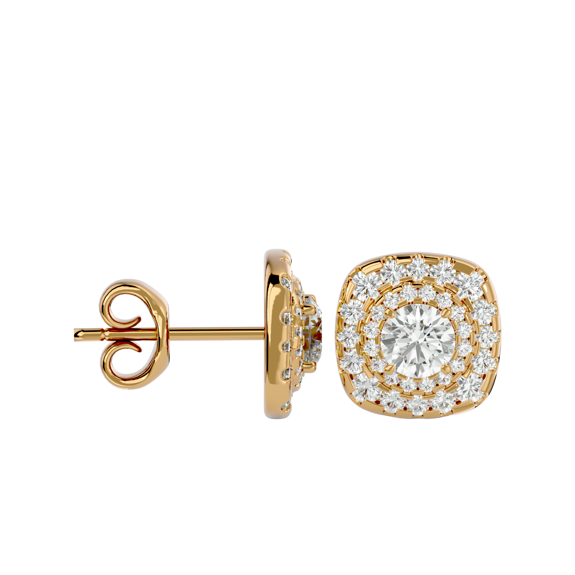 Caroline Solitaire Earring