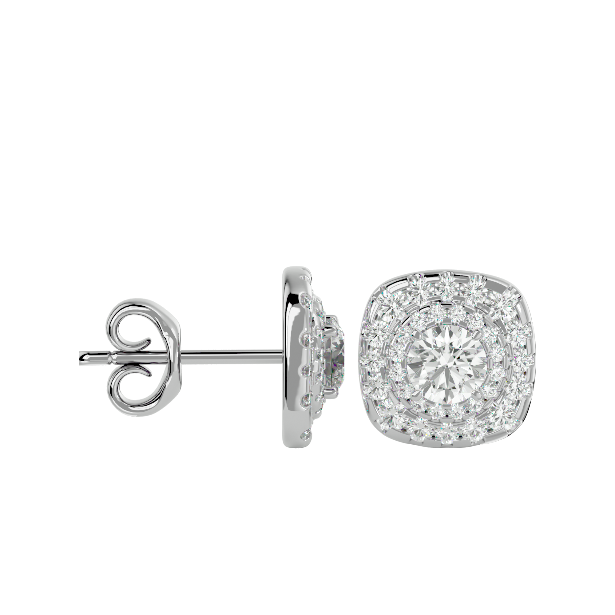 Caroline Solitaire Earring