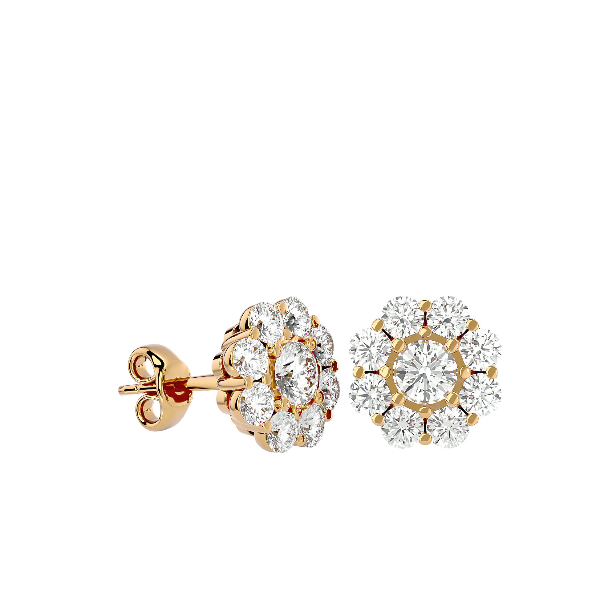 Allegra Solitaire Earring