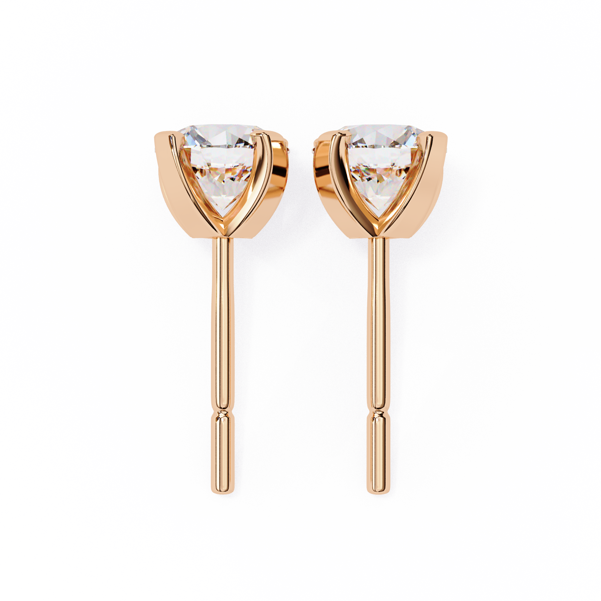 Genevieve Solitaire Earring
