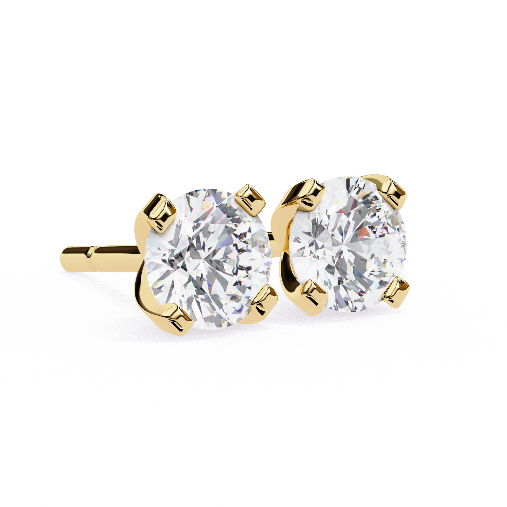 Genevieve Solitaire Earring
