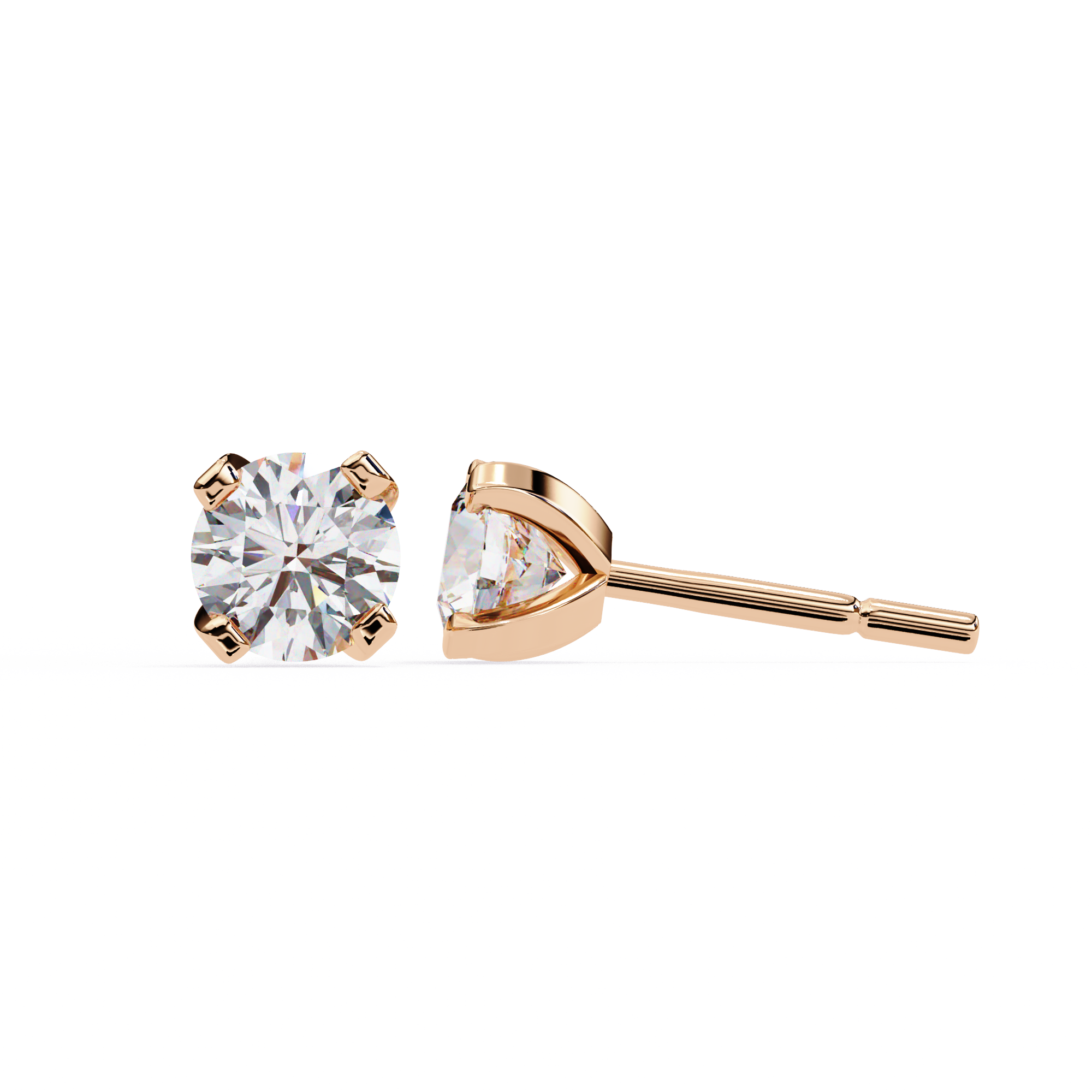 Genevieve Solitaire Earring