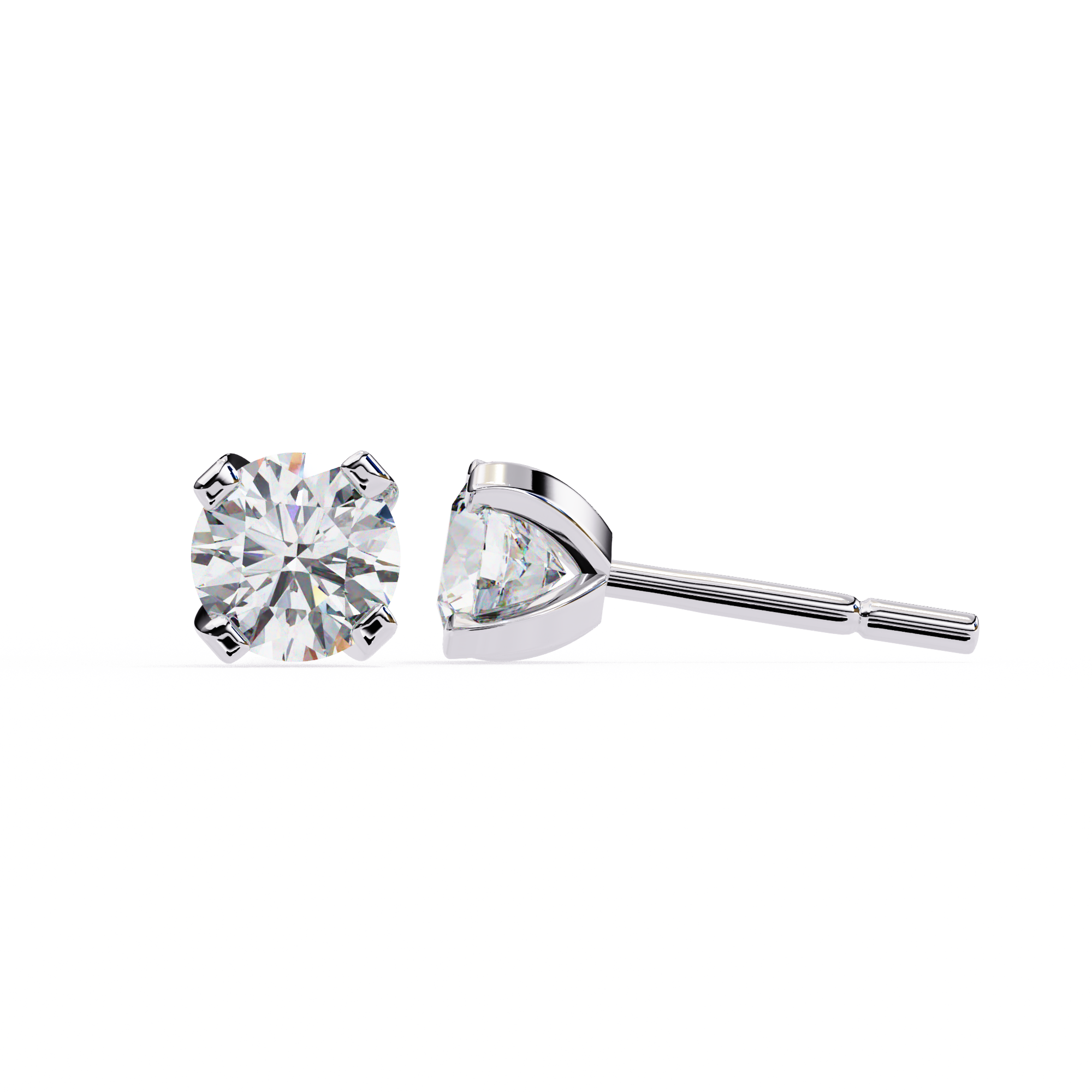 Genevieve Solitaire Earring