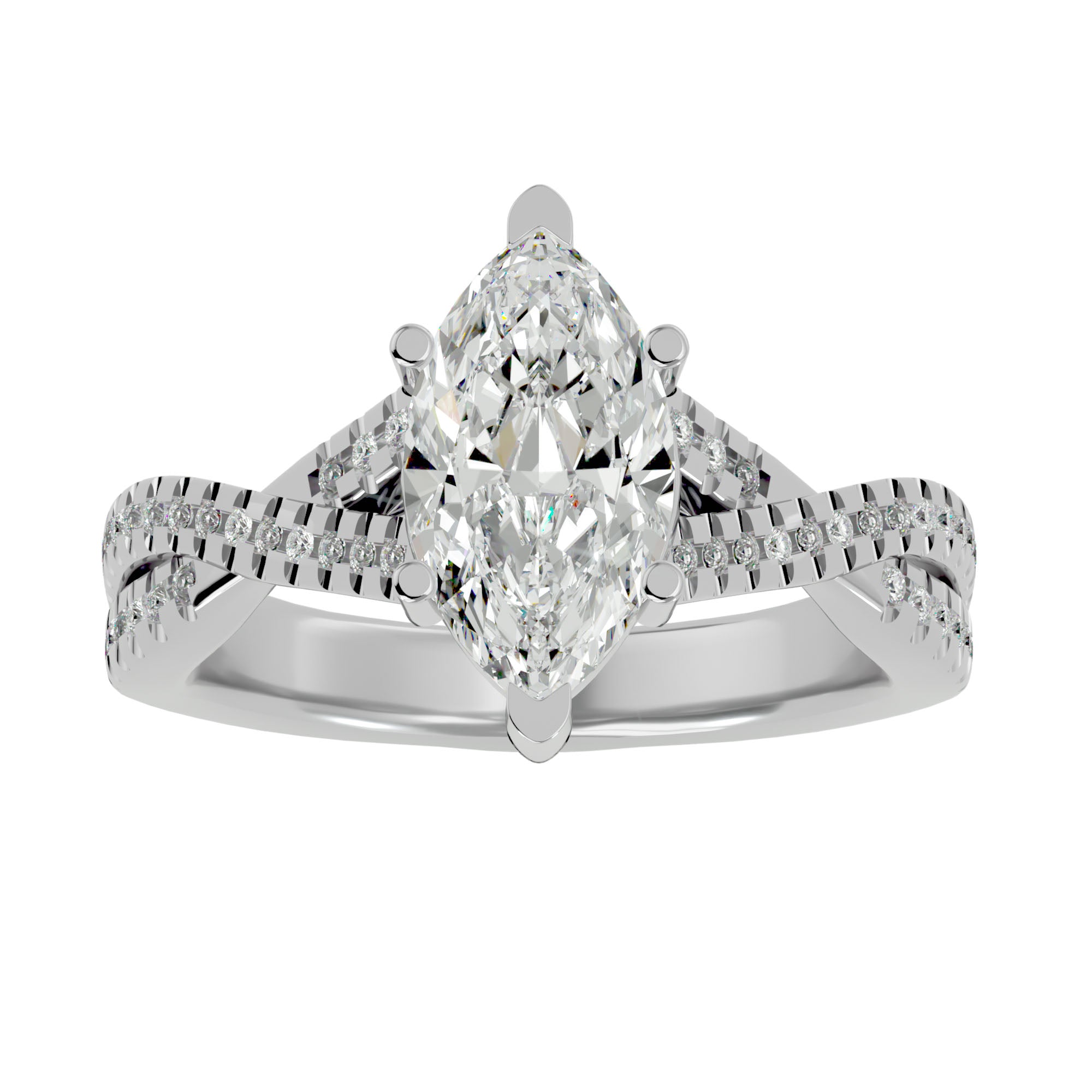 Cosmia Solitaire Ring