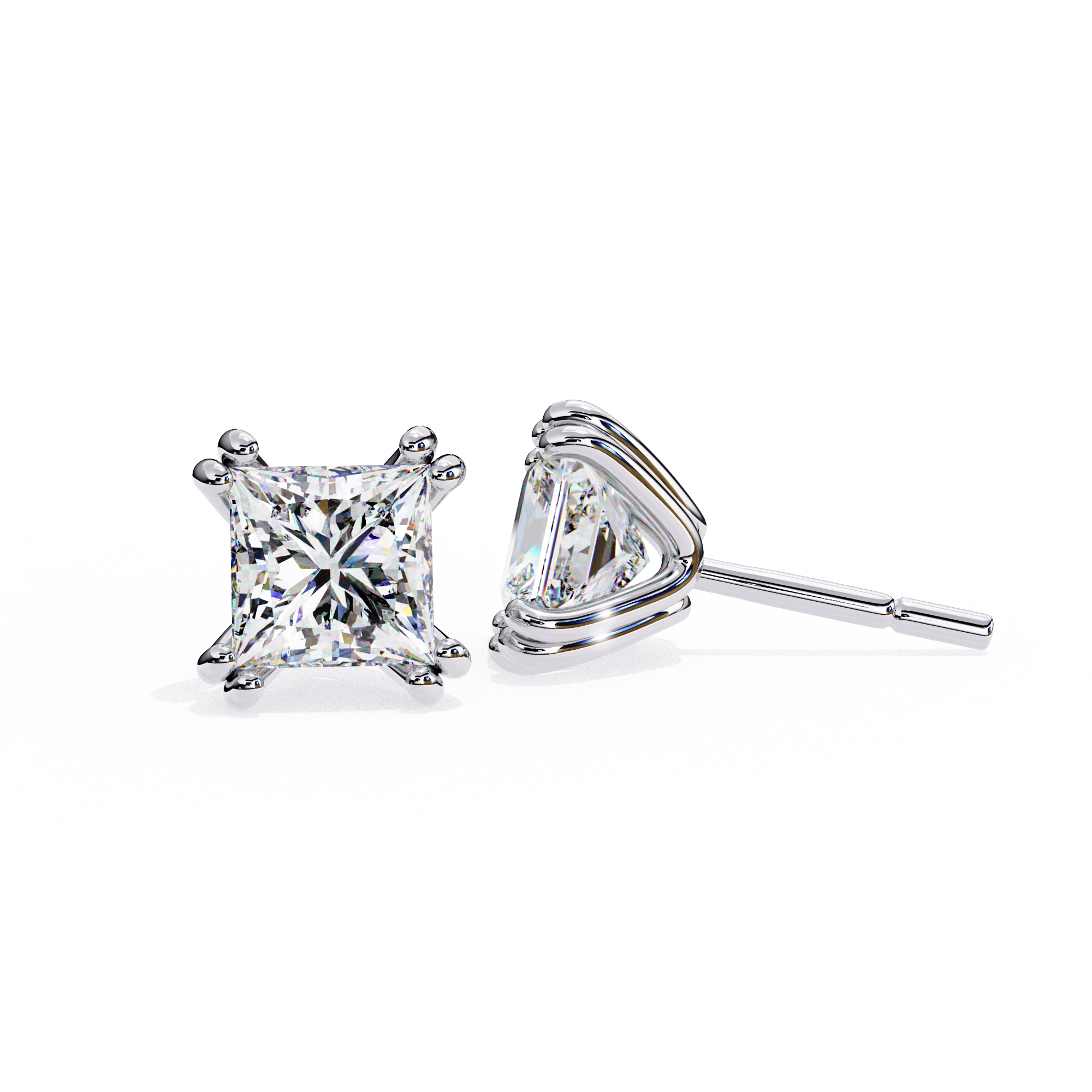 Artemis Solitaire Earring