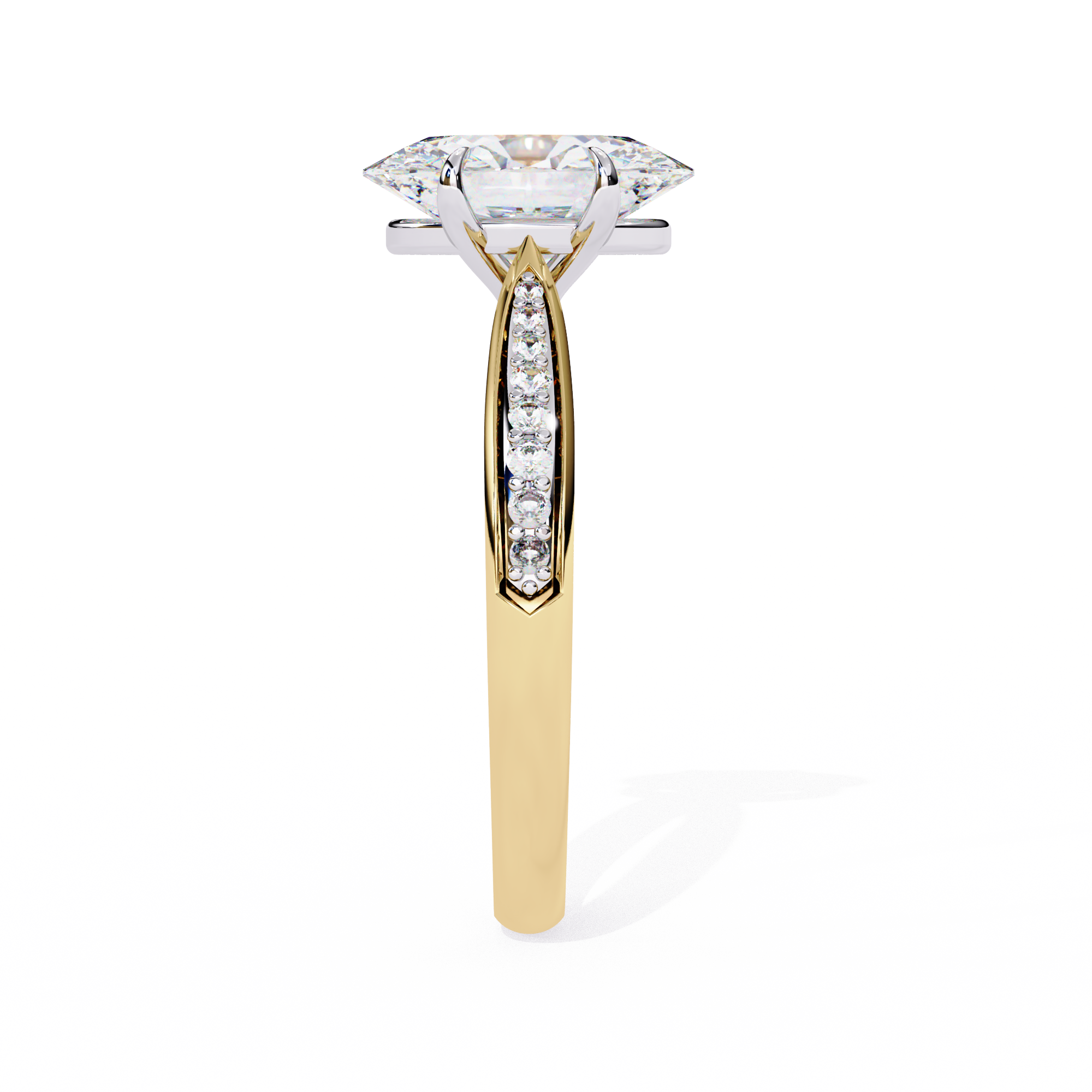 Aster Solitaire Ring