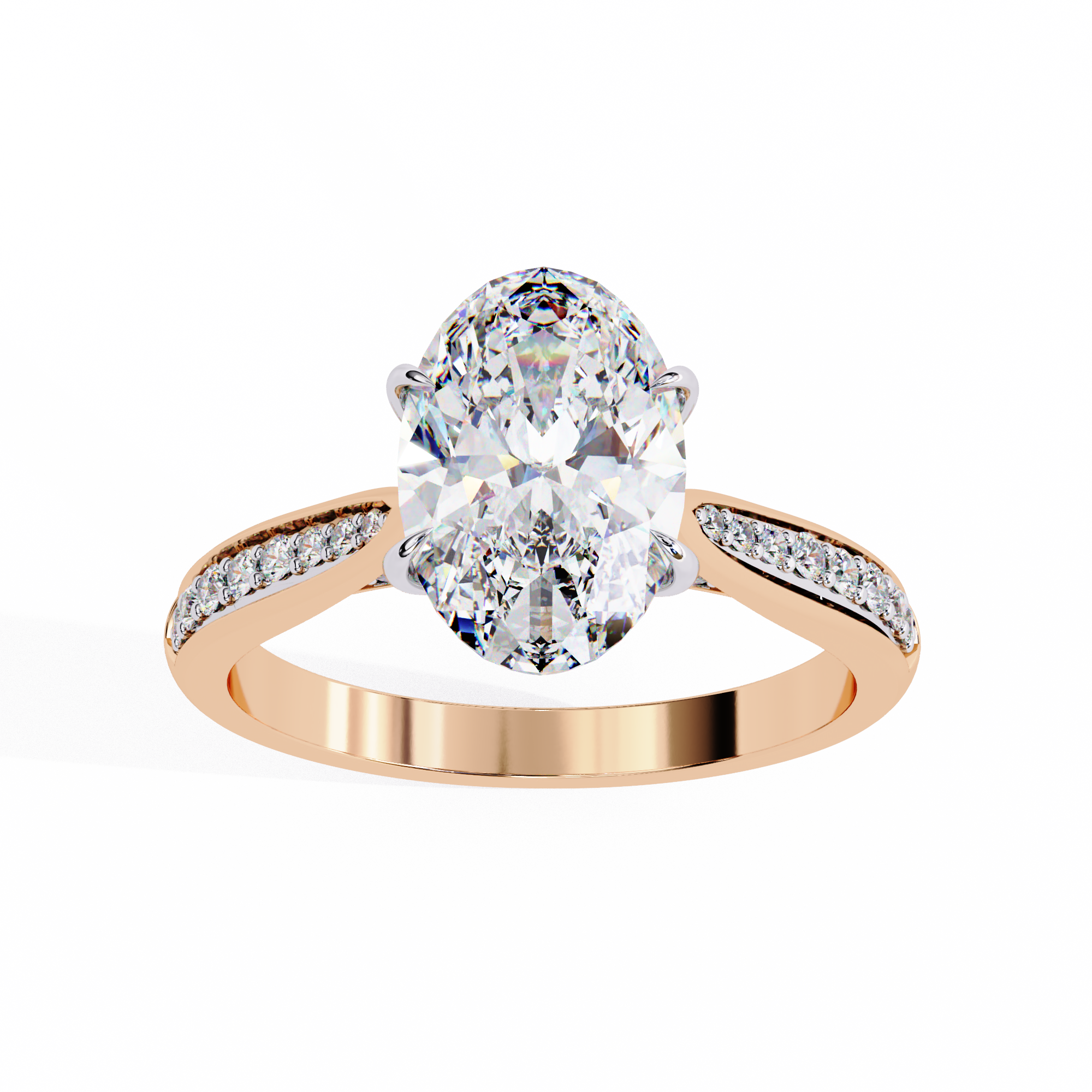 Aster Solitaire Ring
