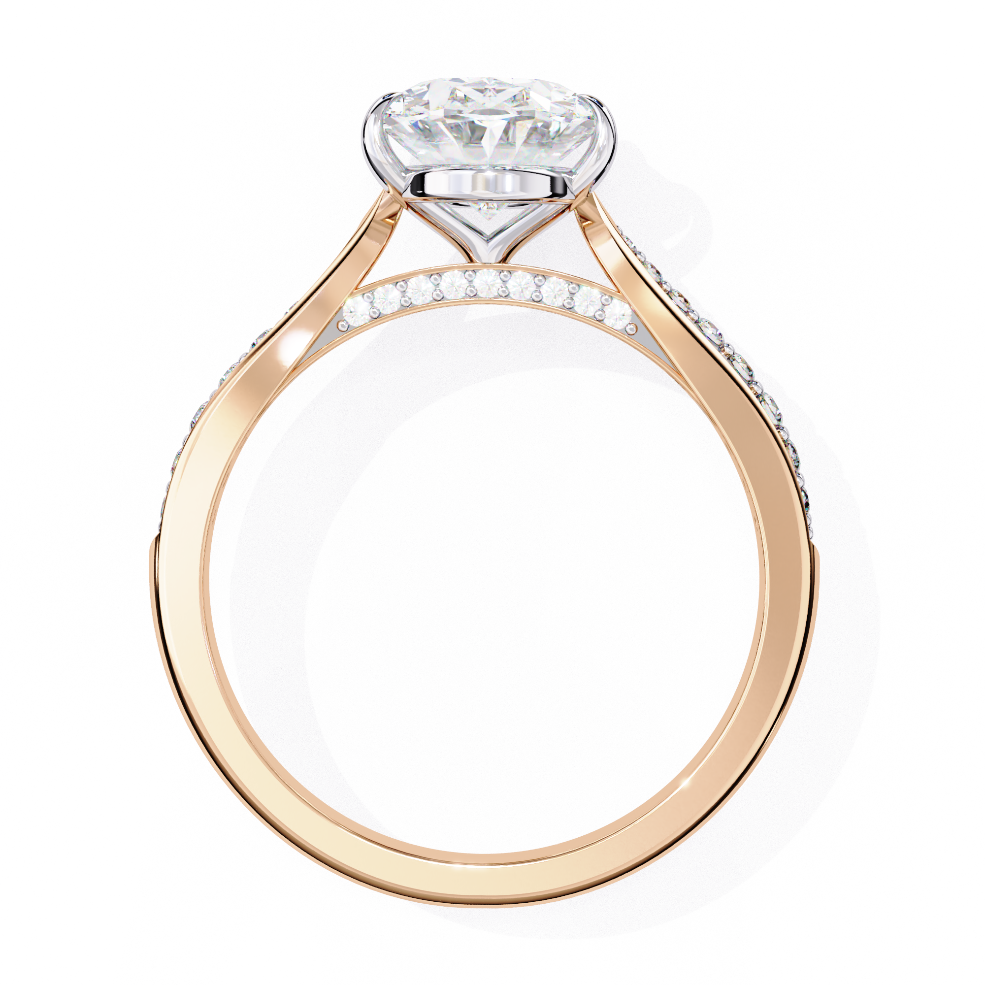 Aster Solitaire Ring