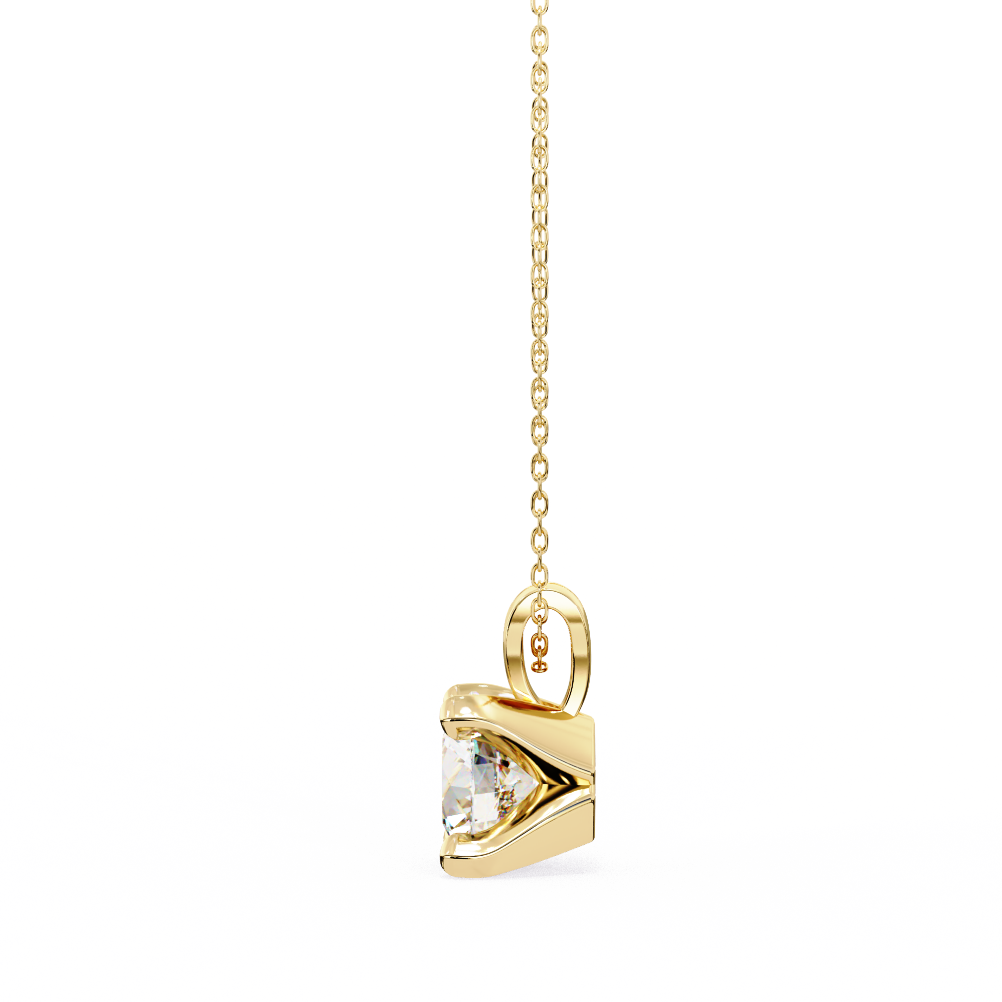 Violetta Solitaire Pendant