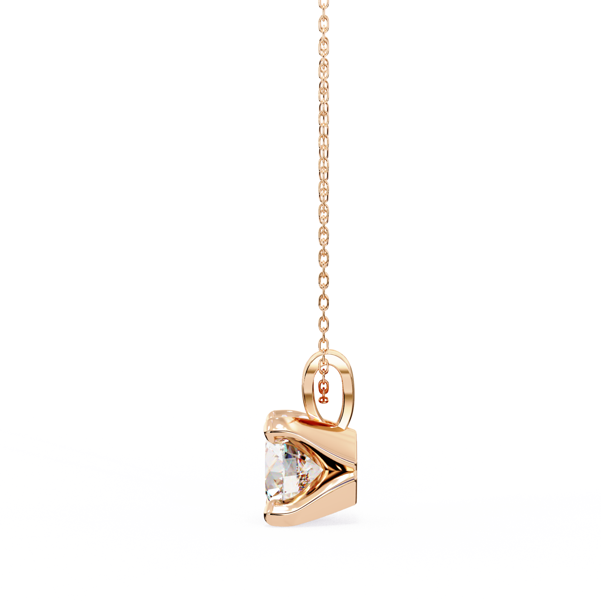 Violetta Solitaire Pendant