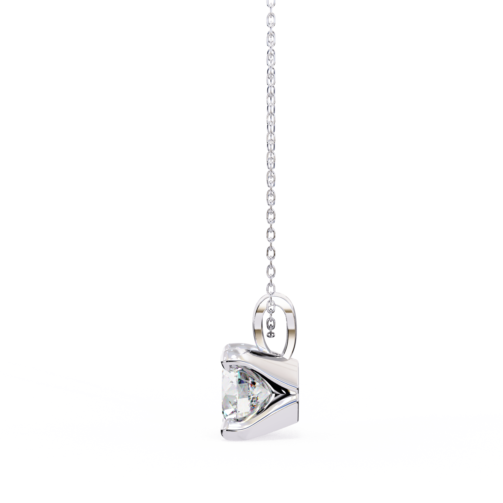 Violetta Solitaire Pendant