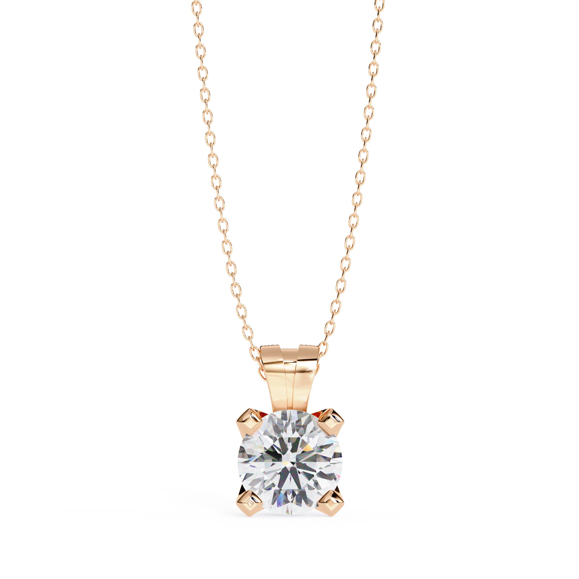 Violetta Solitaire Pendant