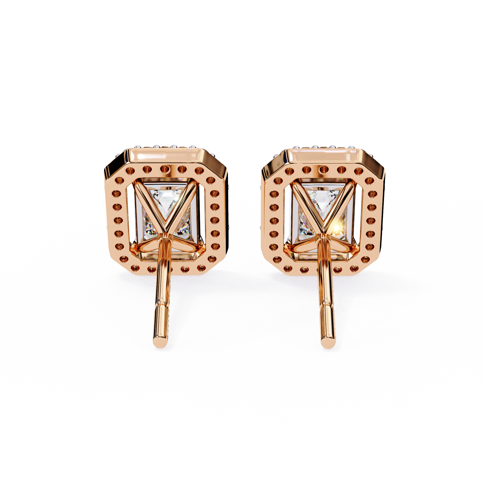 Eleanor Solitaire Earring