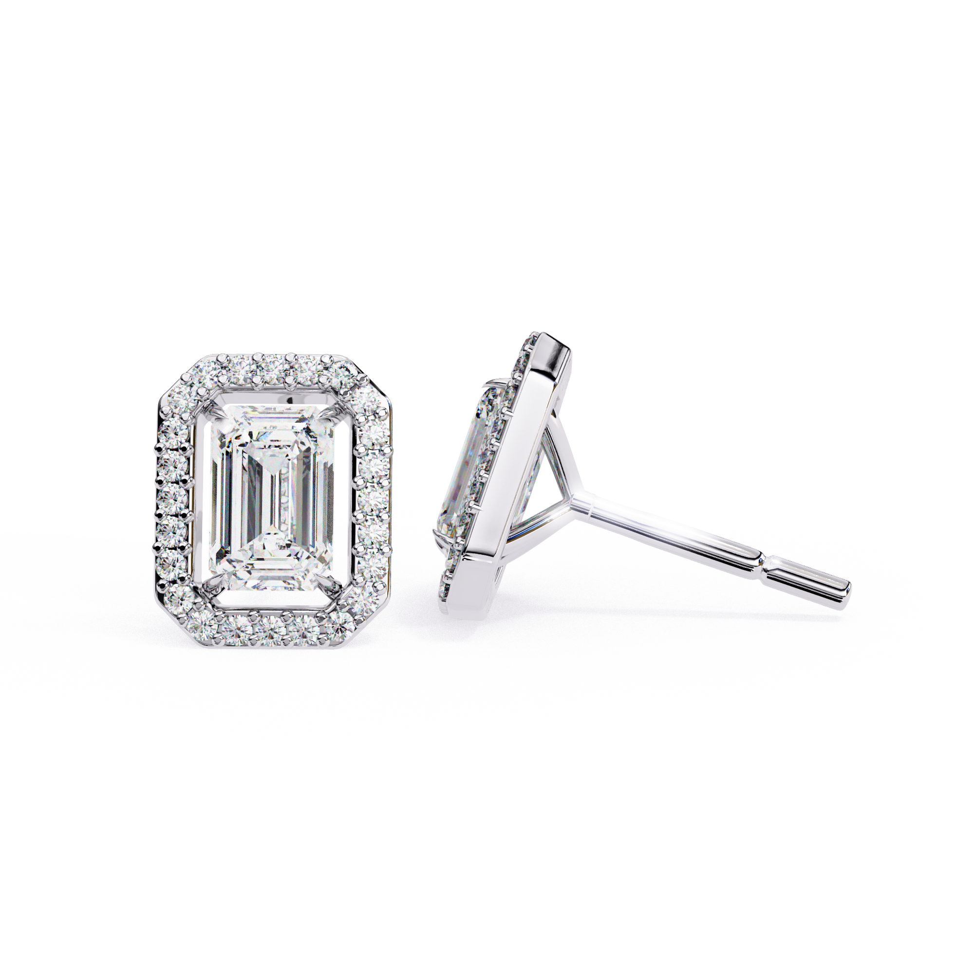 Eleanor Solitaire Earring