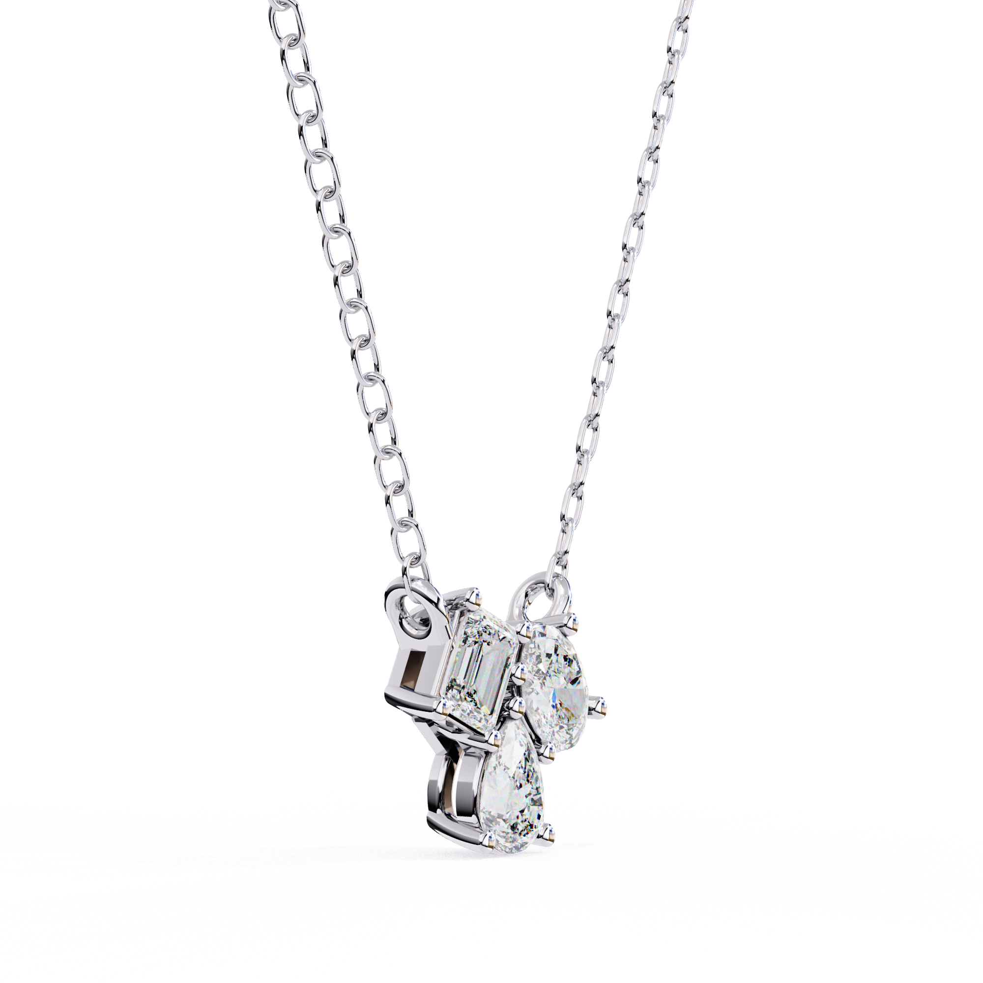 Gianna Three Sone Pendant