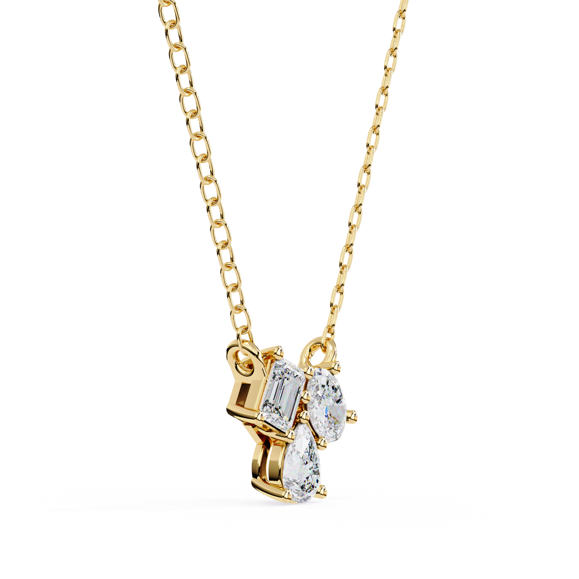 Gianna Three Sone Pendant