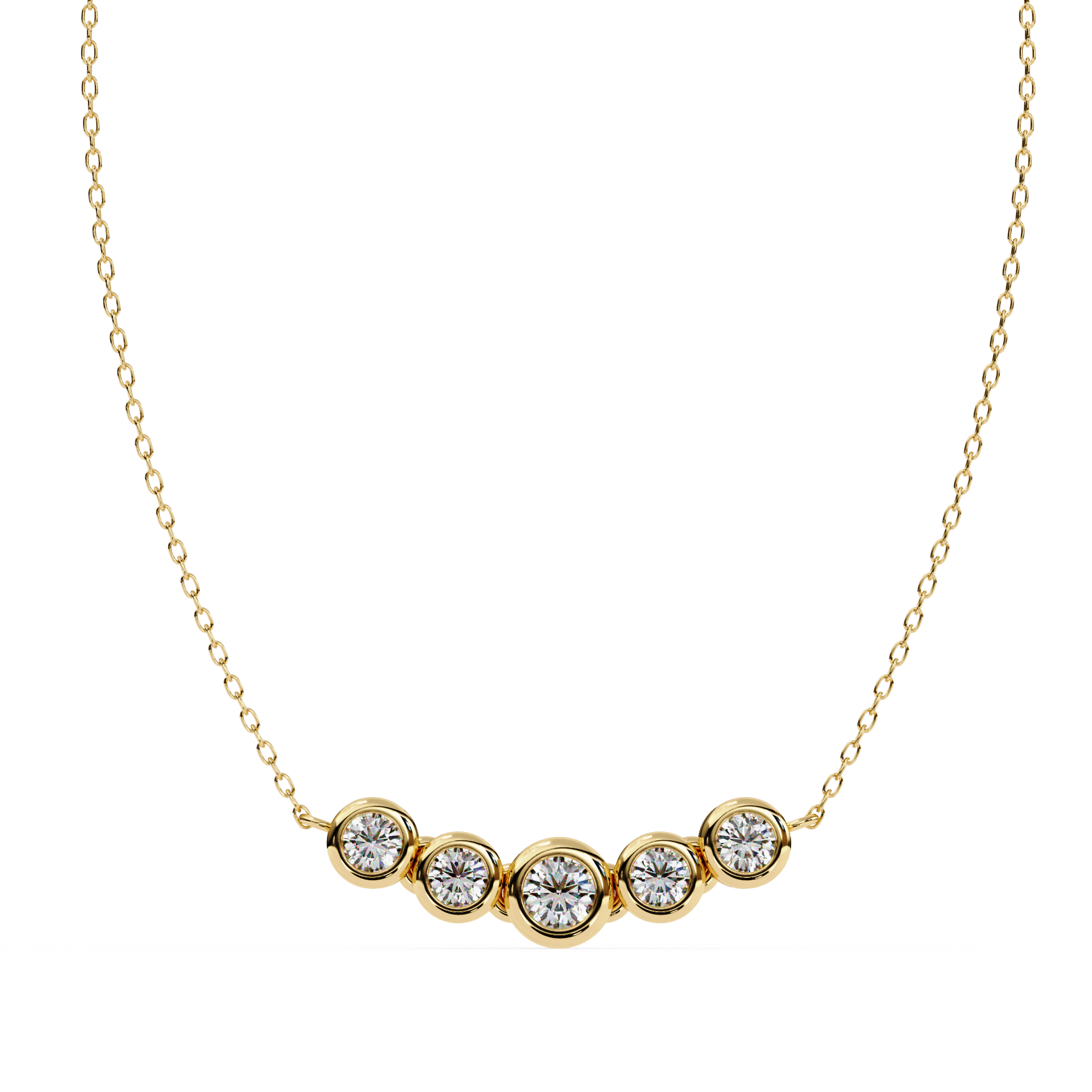 River Diamond Pendant