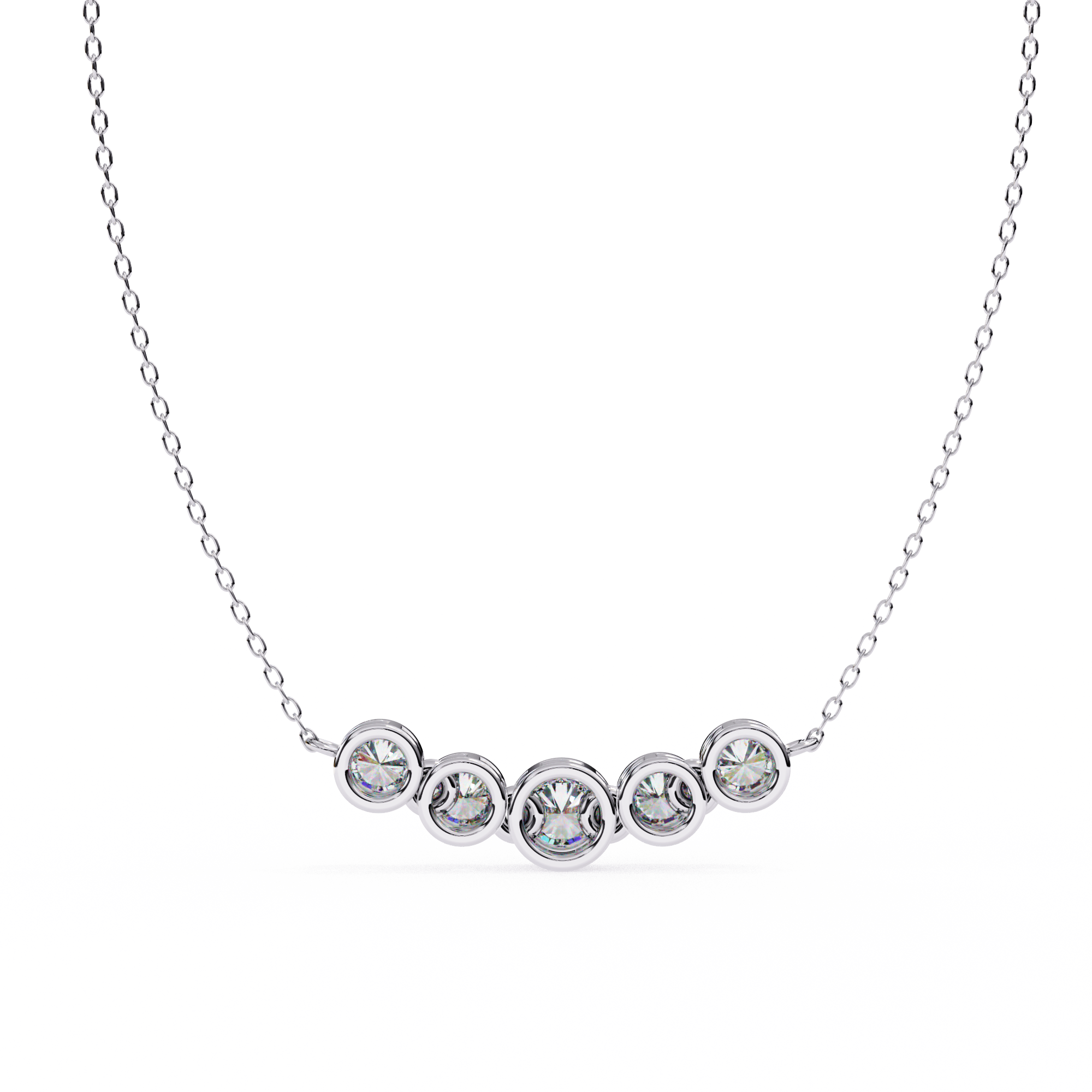 River Diamond Pendant