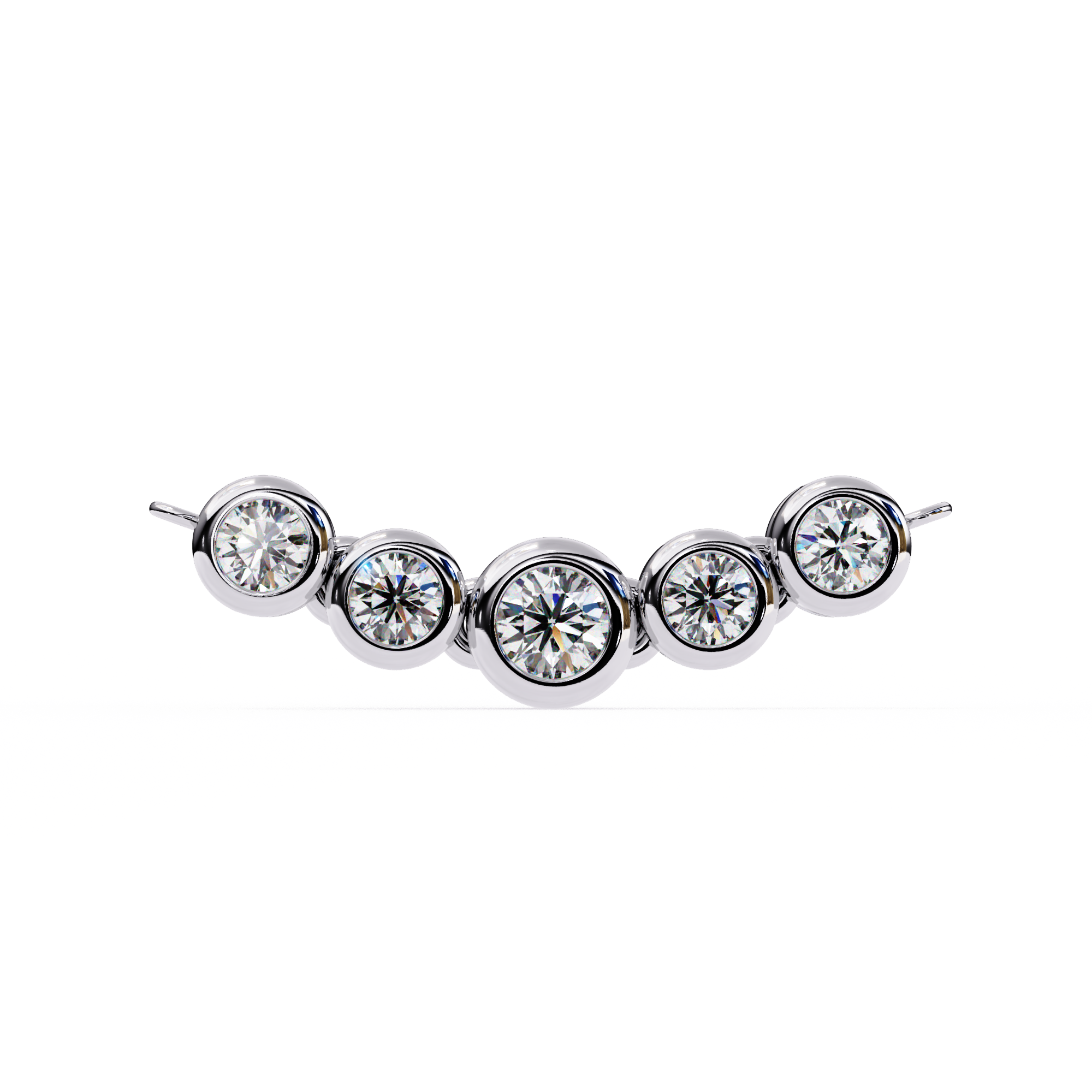 River Diamond Pendant