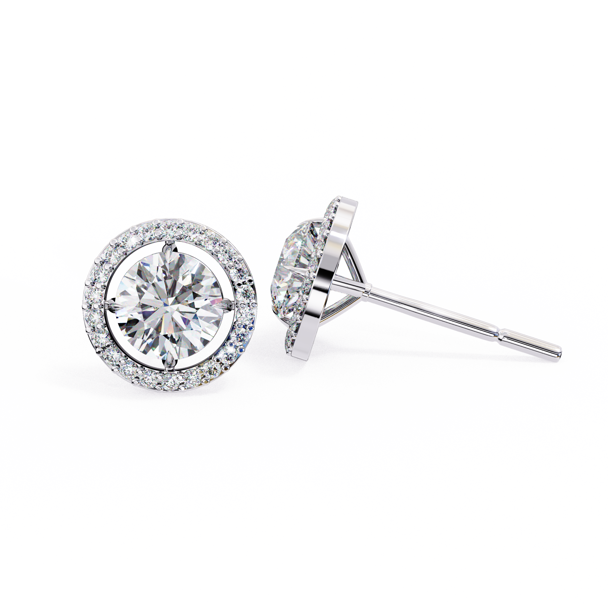 Louisa Solitaire Earring
