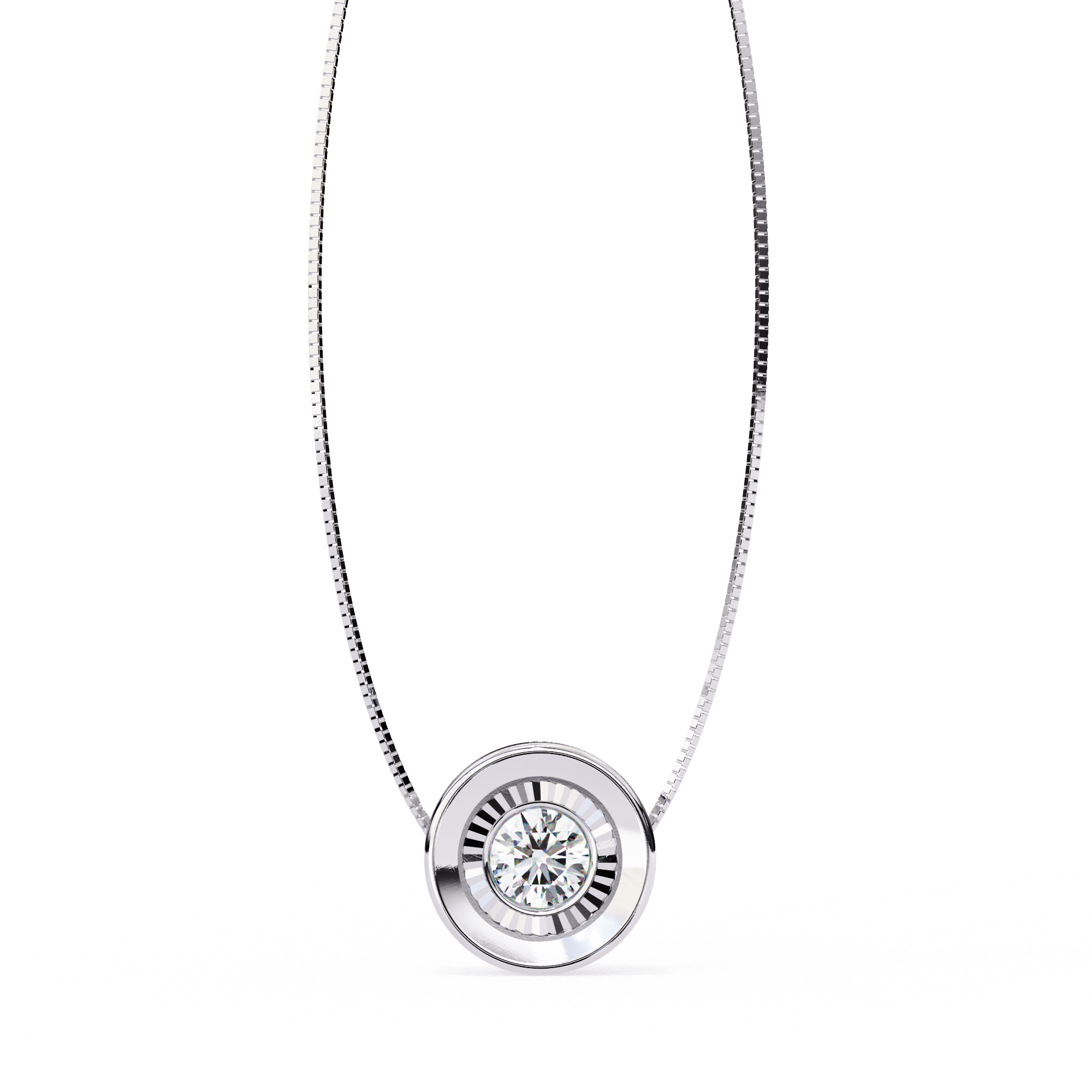 Riley Solitaire Pendant
