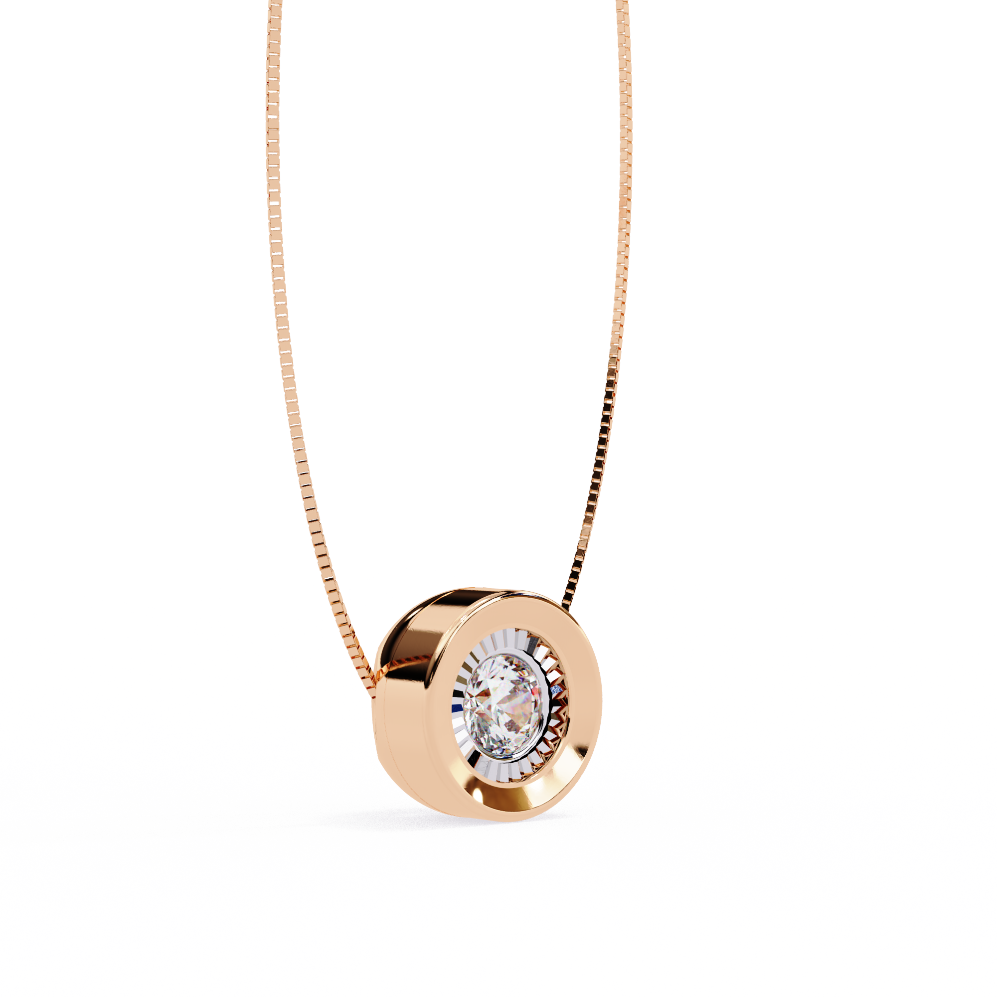 Riley Solitaire Pendant