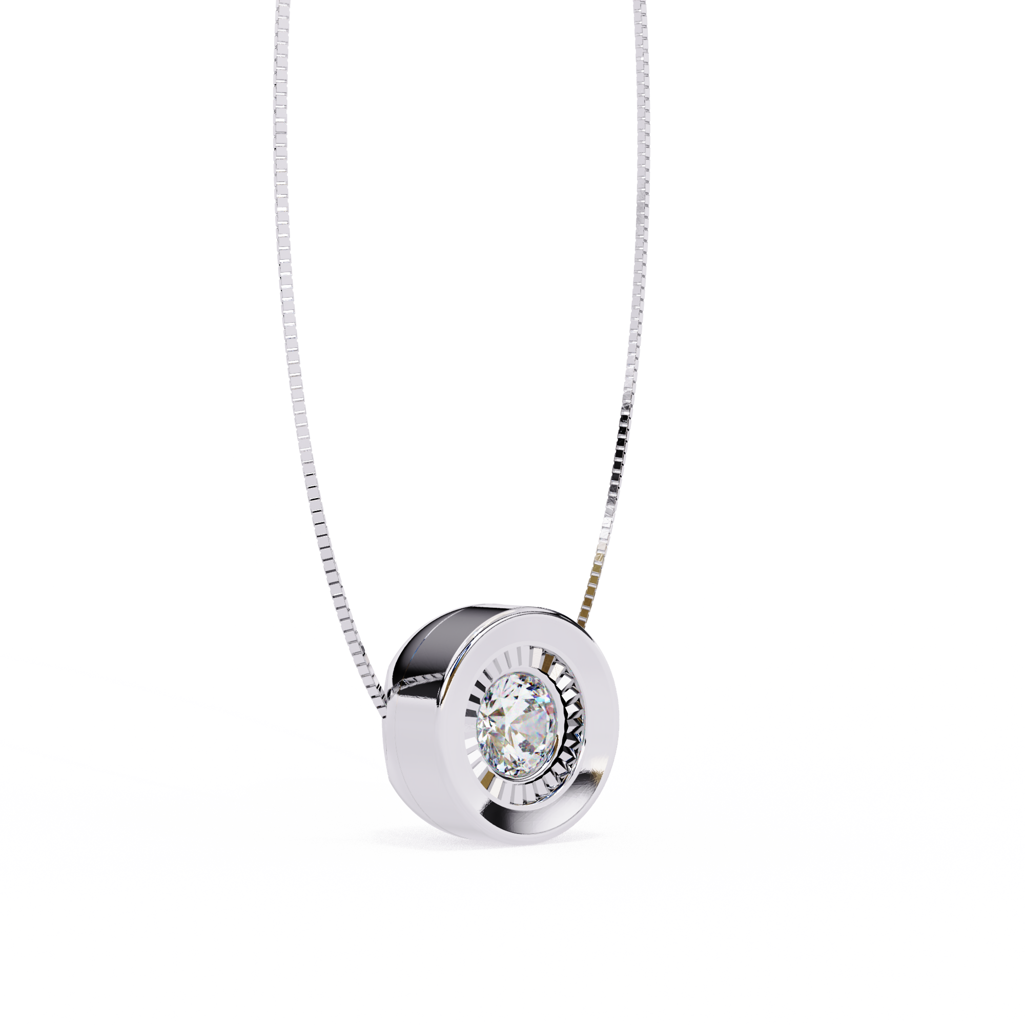 Riley Solitaire Pendant