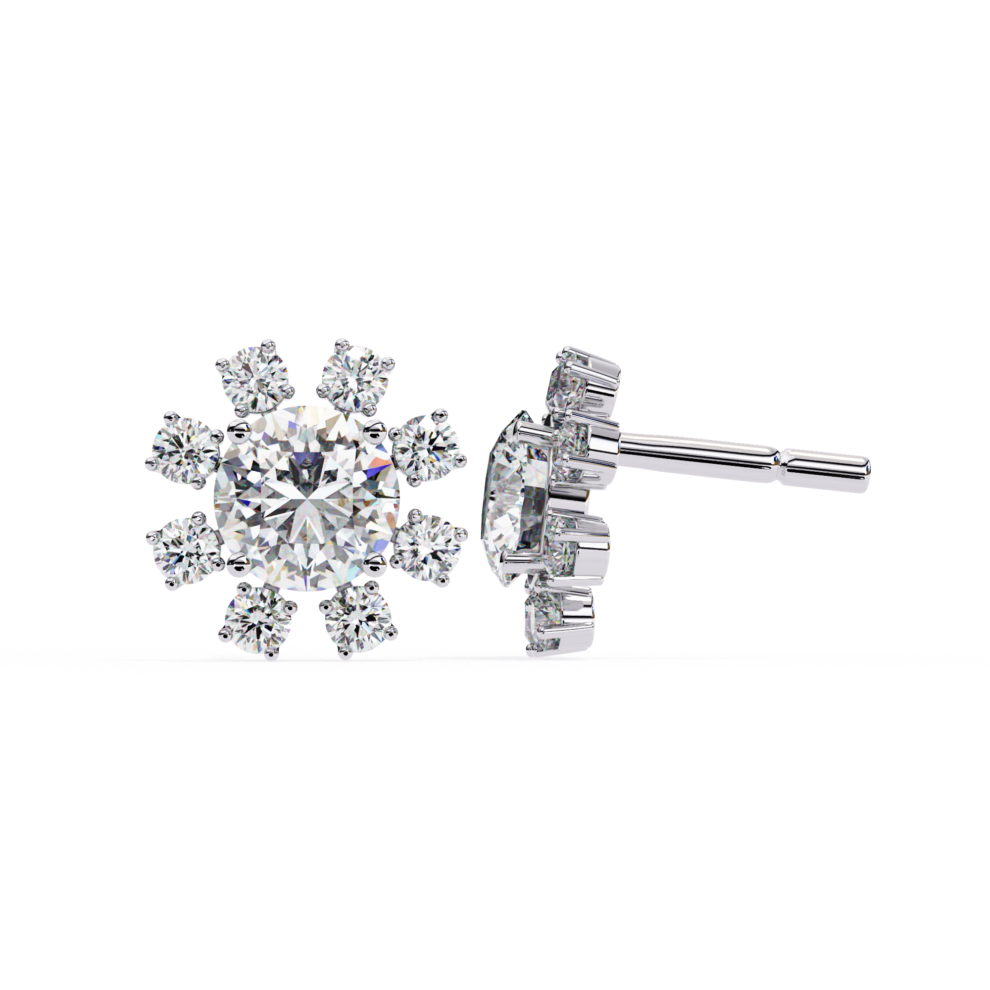 Kiara Solitaire Earring