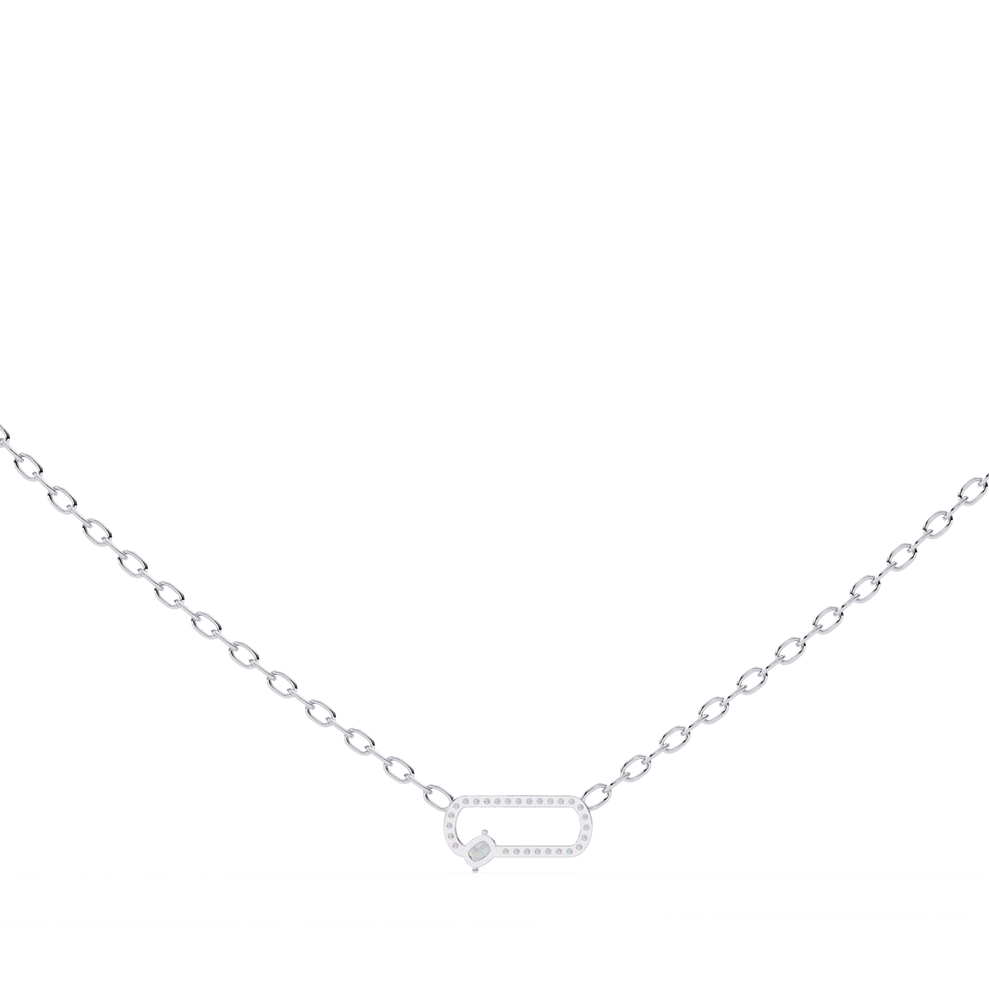 Lillian Solitaire Pendant