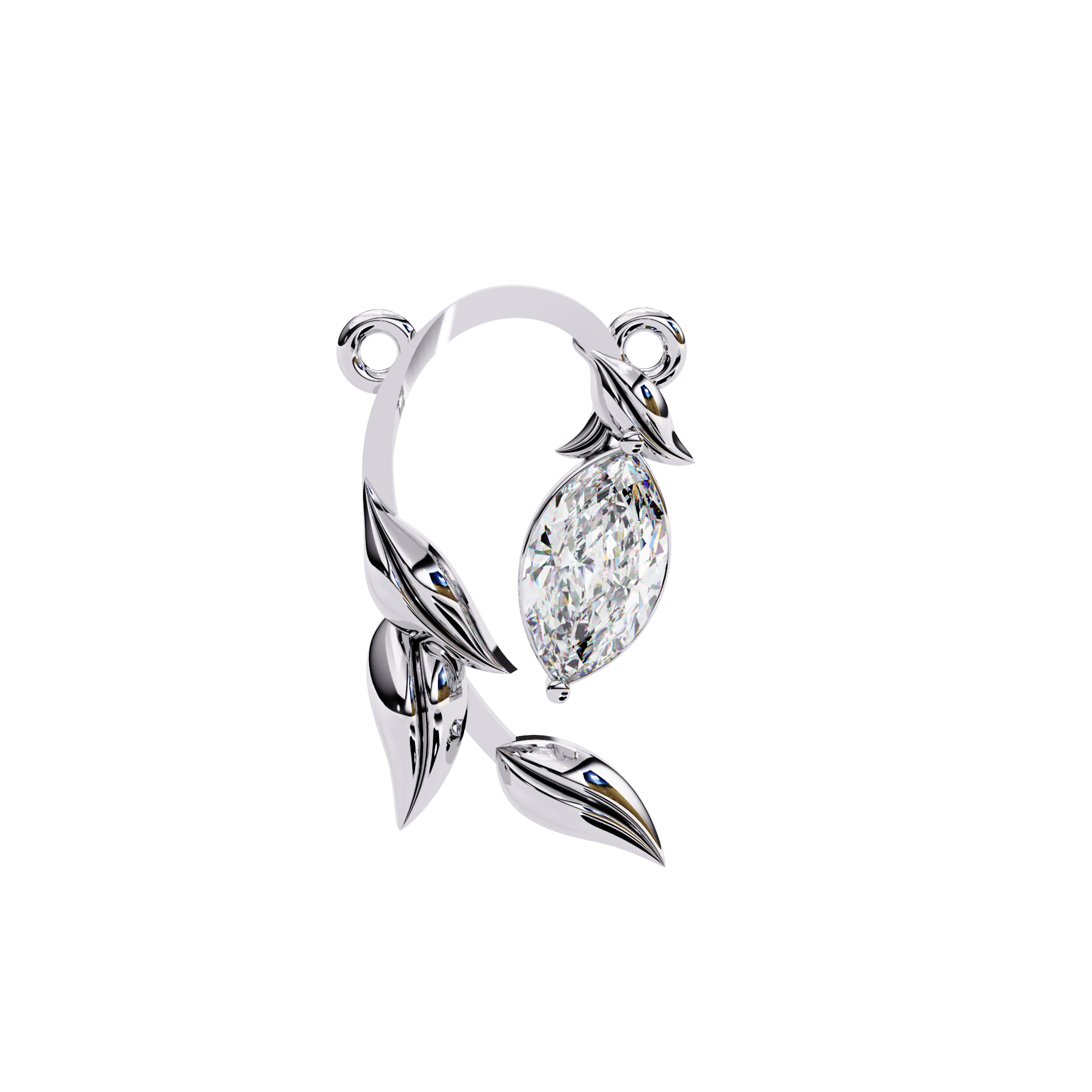 Emma Solitaire Pendant