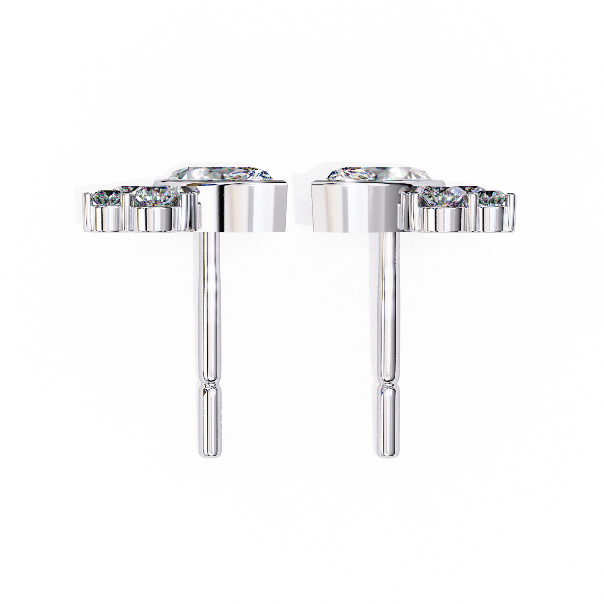 Bernice Solitaire Earring