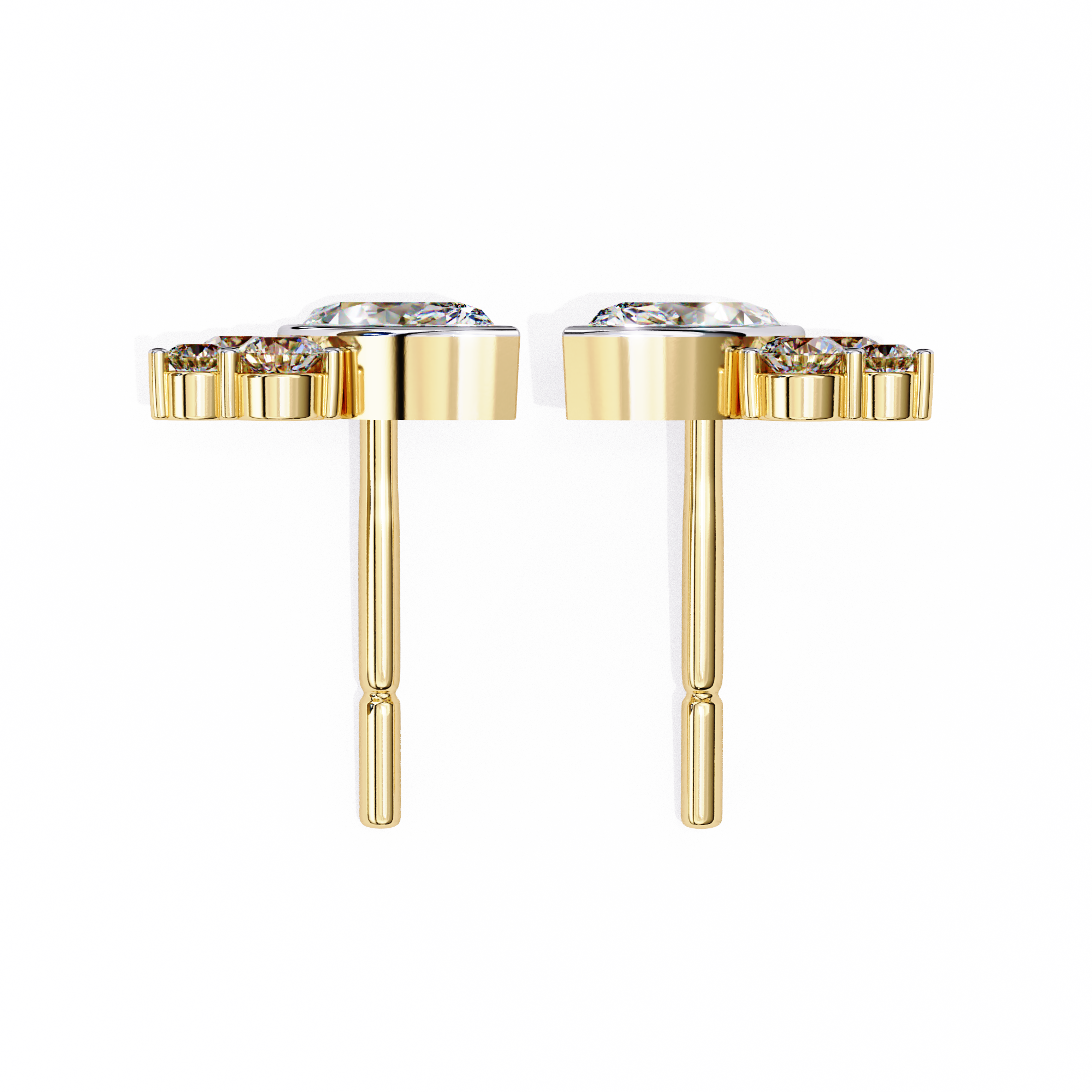 Bernice Solitaire Earring