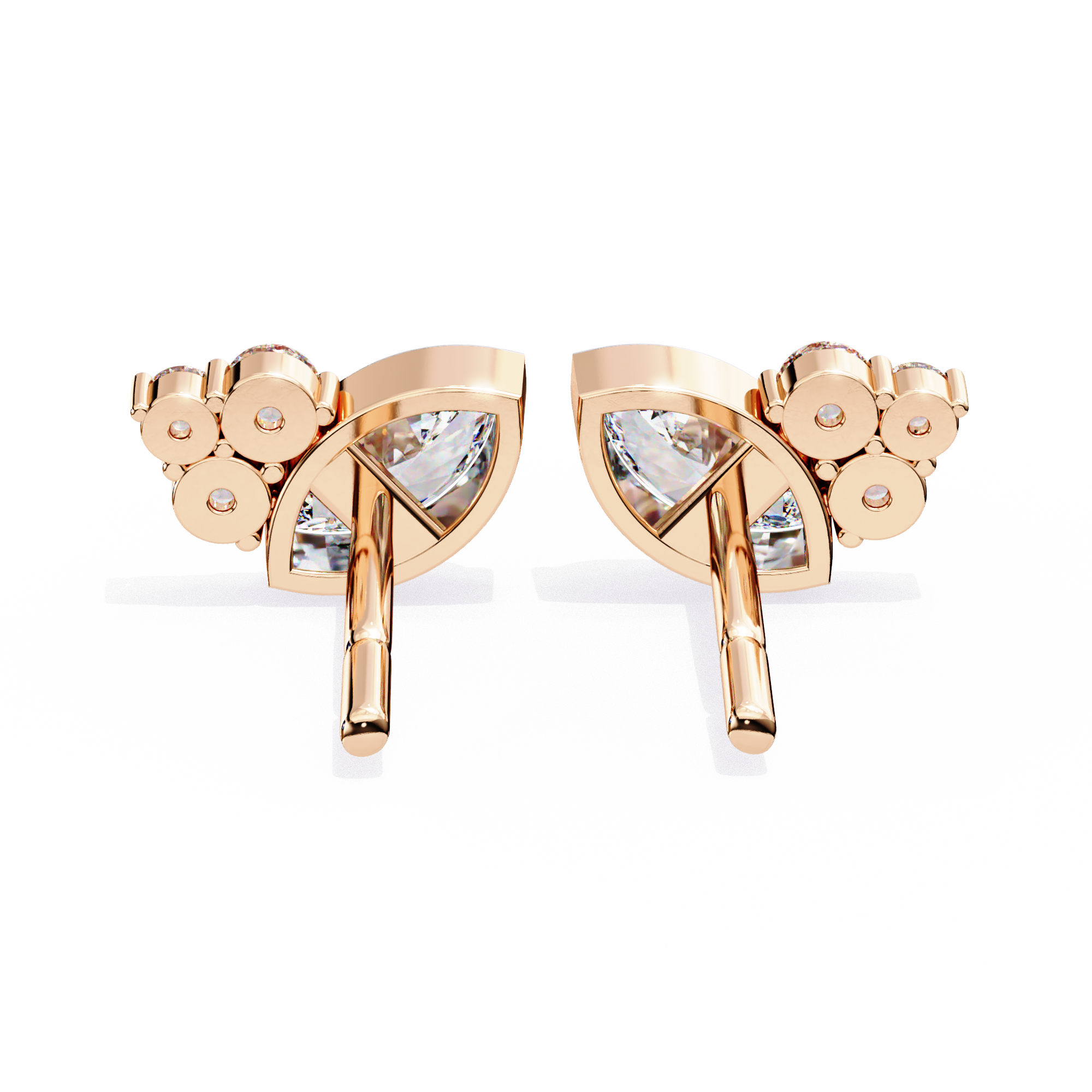 Bernice Solitaire Earring