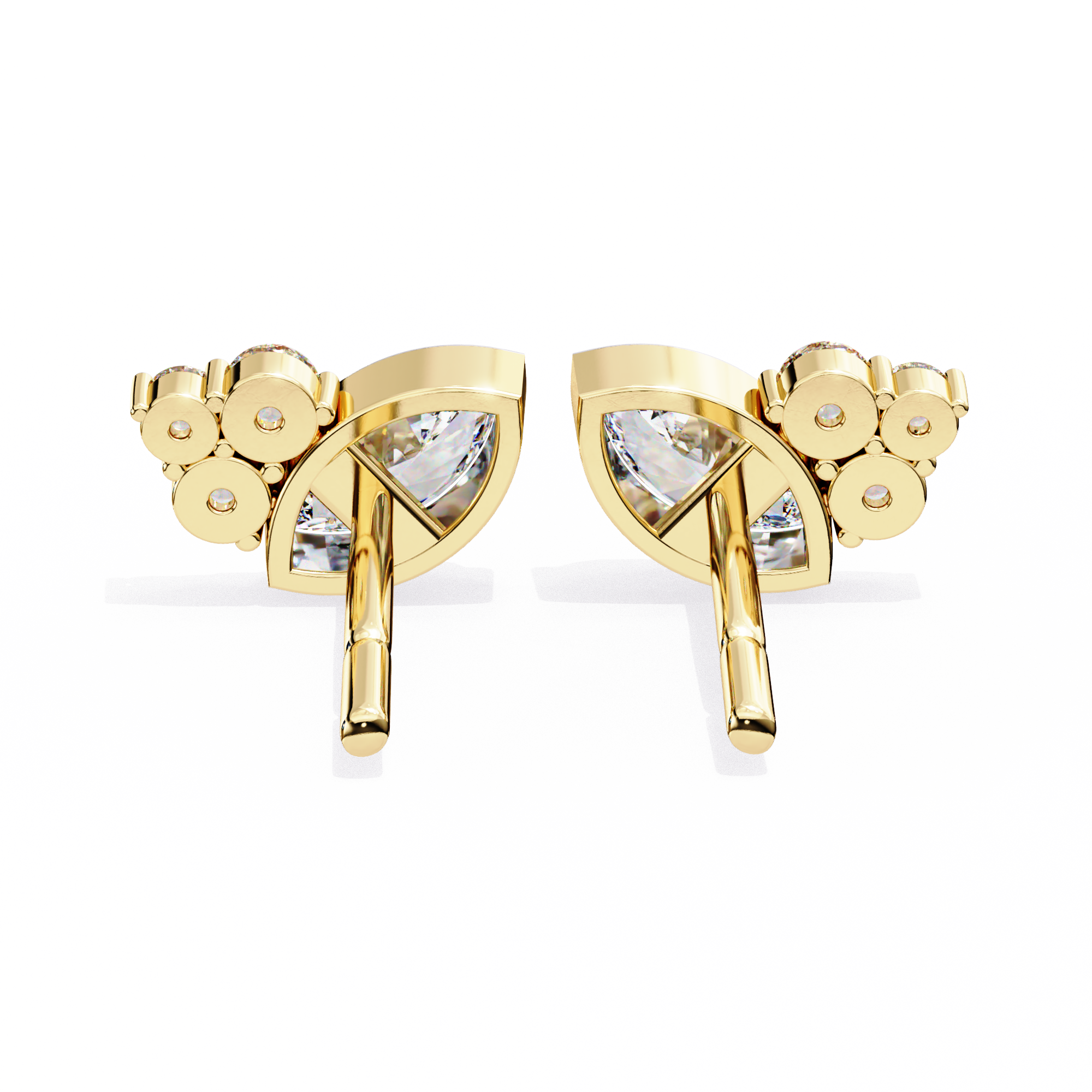 Bernice Solitaire Earring
