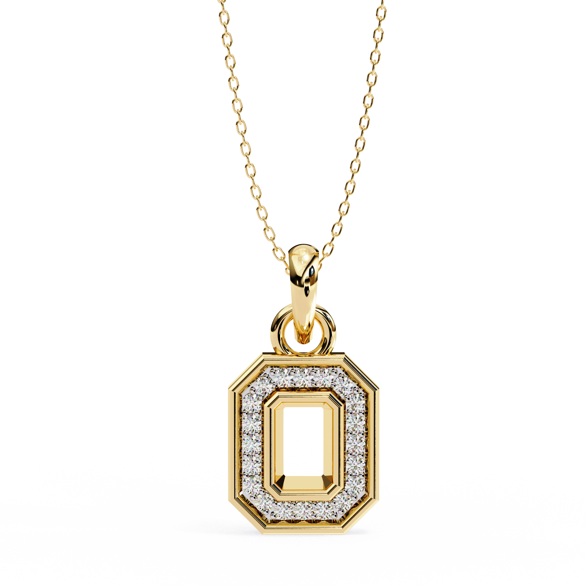 Ruby Solitaire Pendant