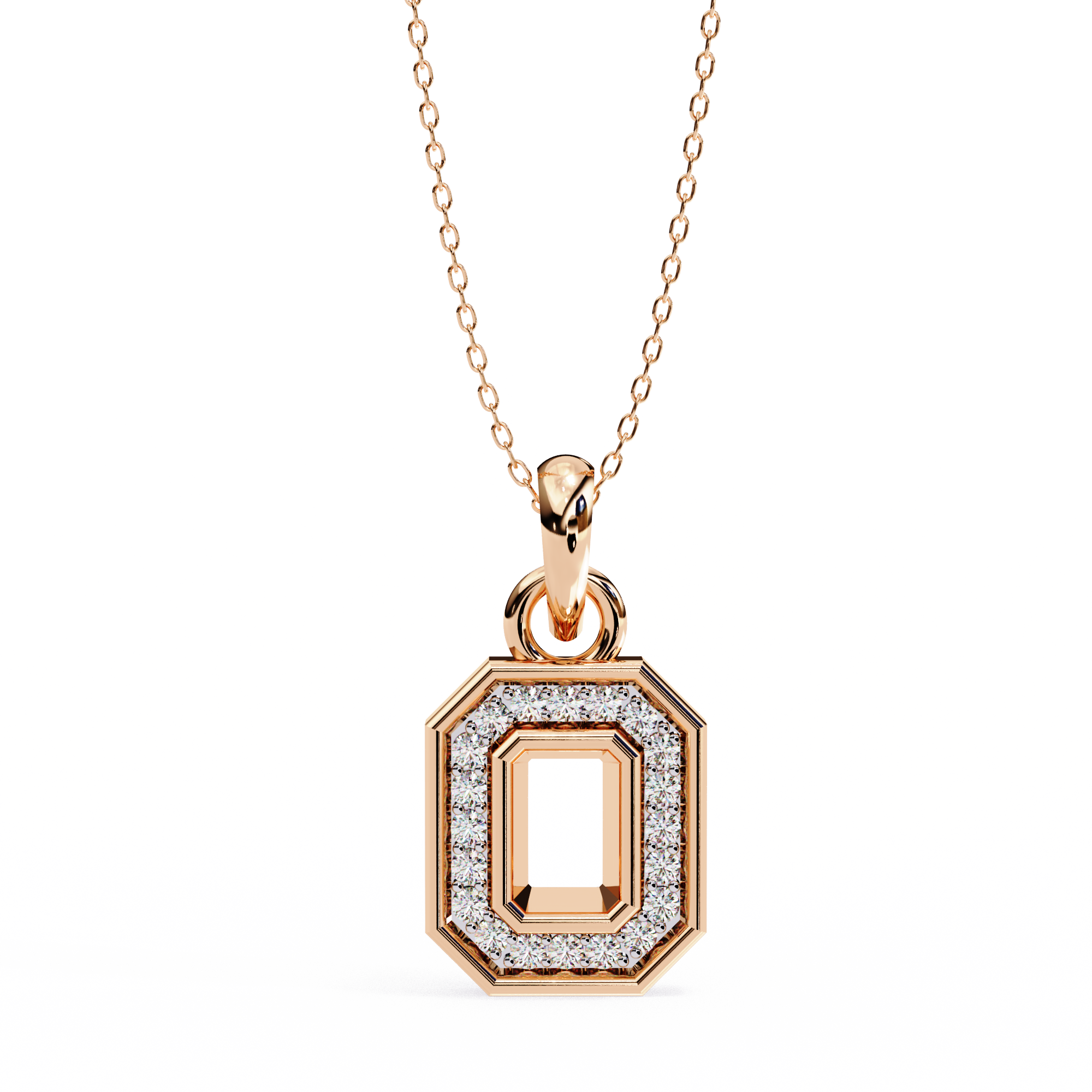 Ruby Solitaire Pendant