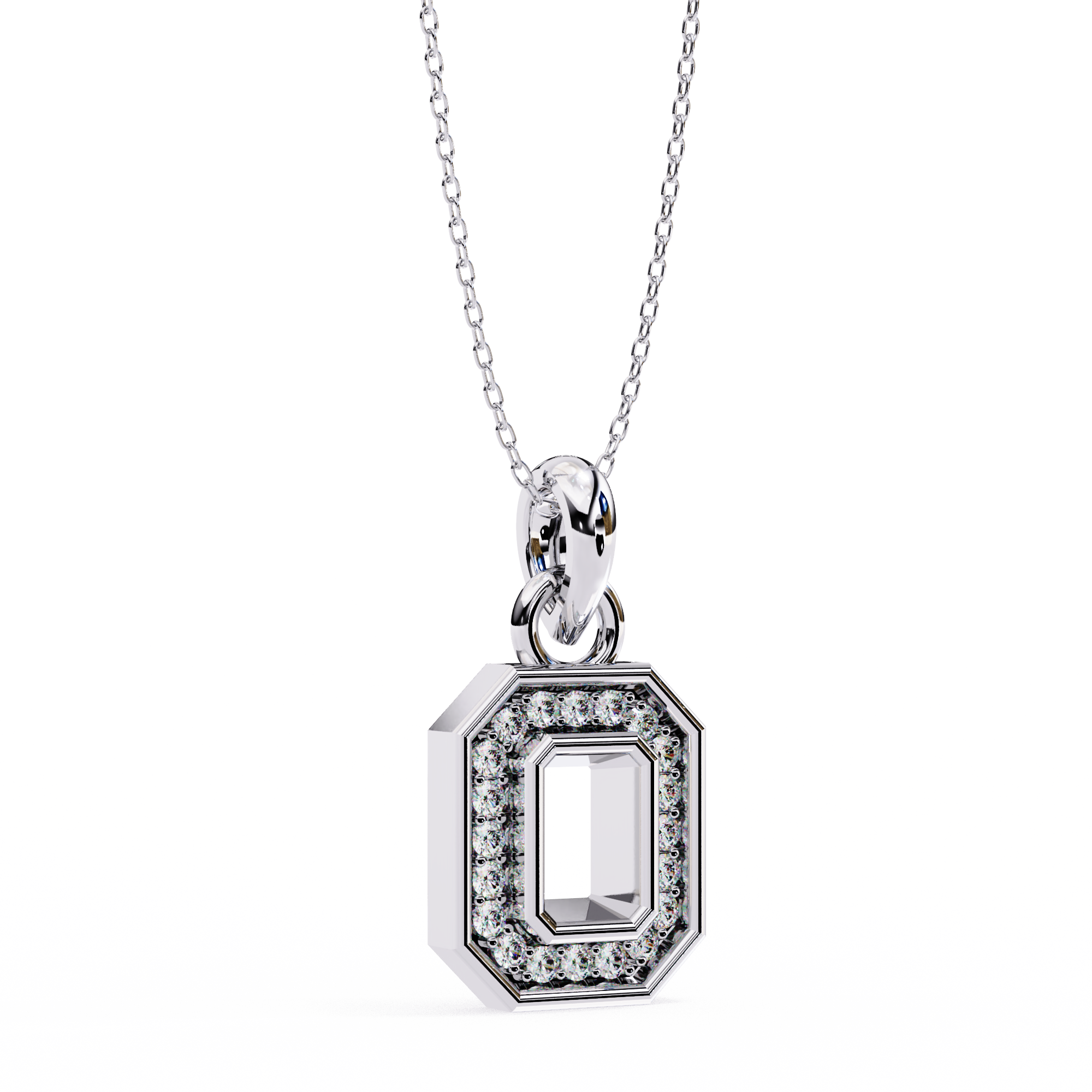 Ruby Solitaire Pendant