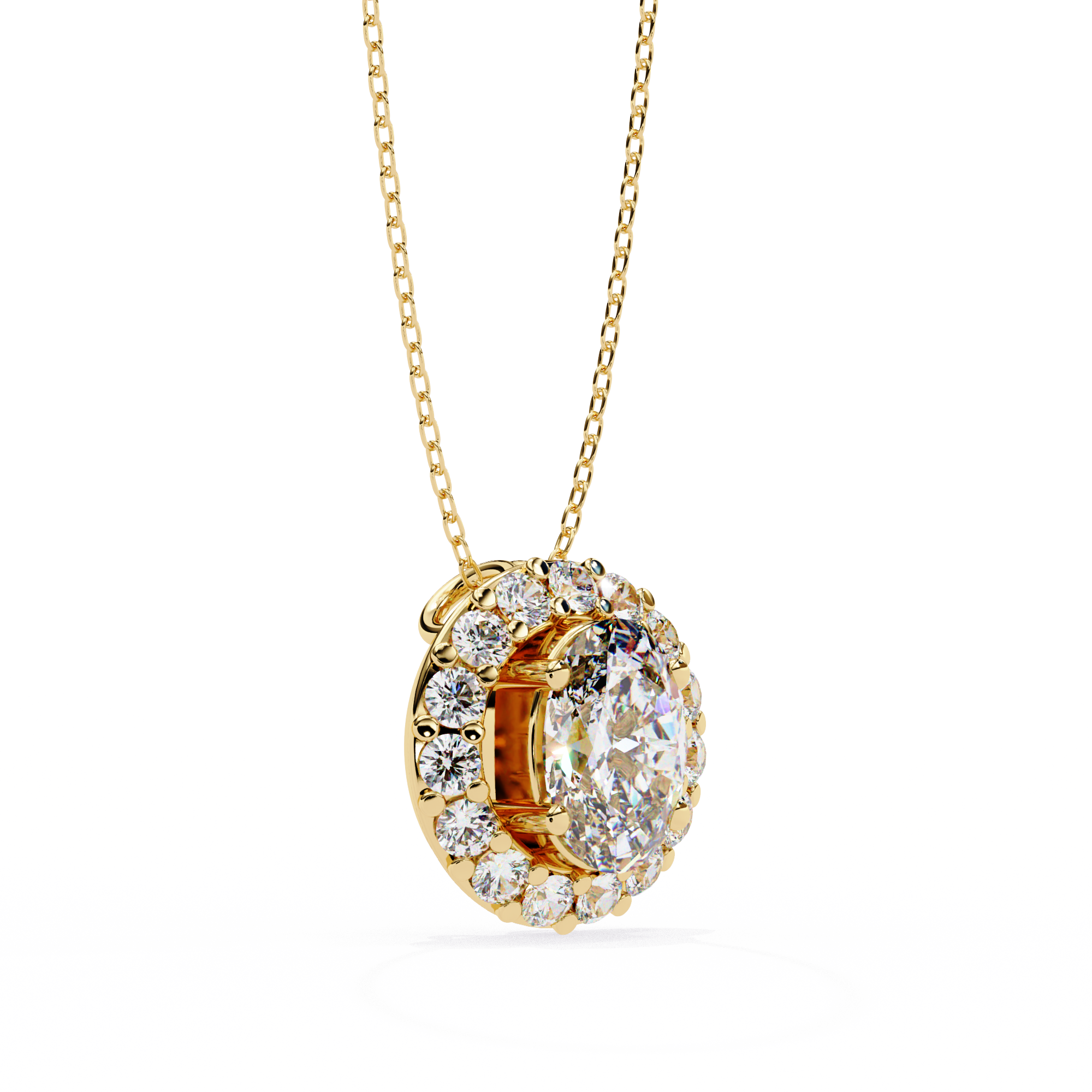 Silvia Solitaire Pendant