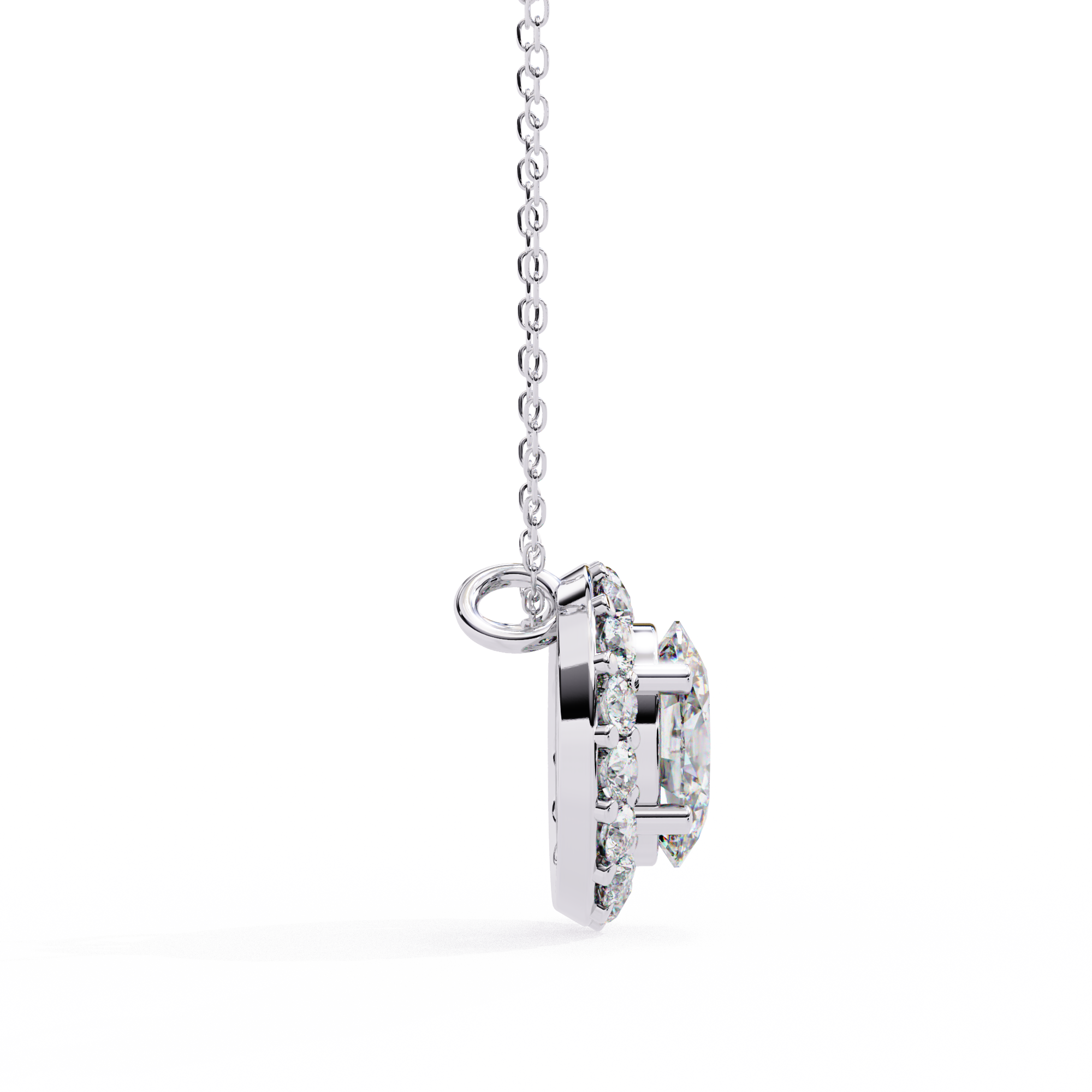 Silvia Solitaire Pendant