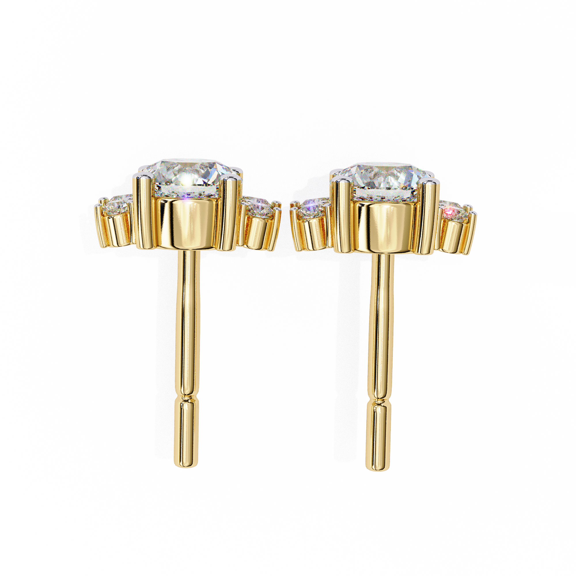 Cecelia Solitaire Earring