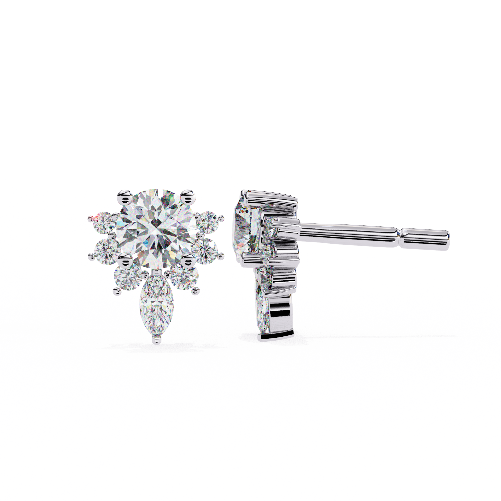 Cecelia Solitaire Earring