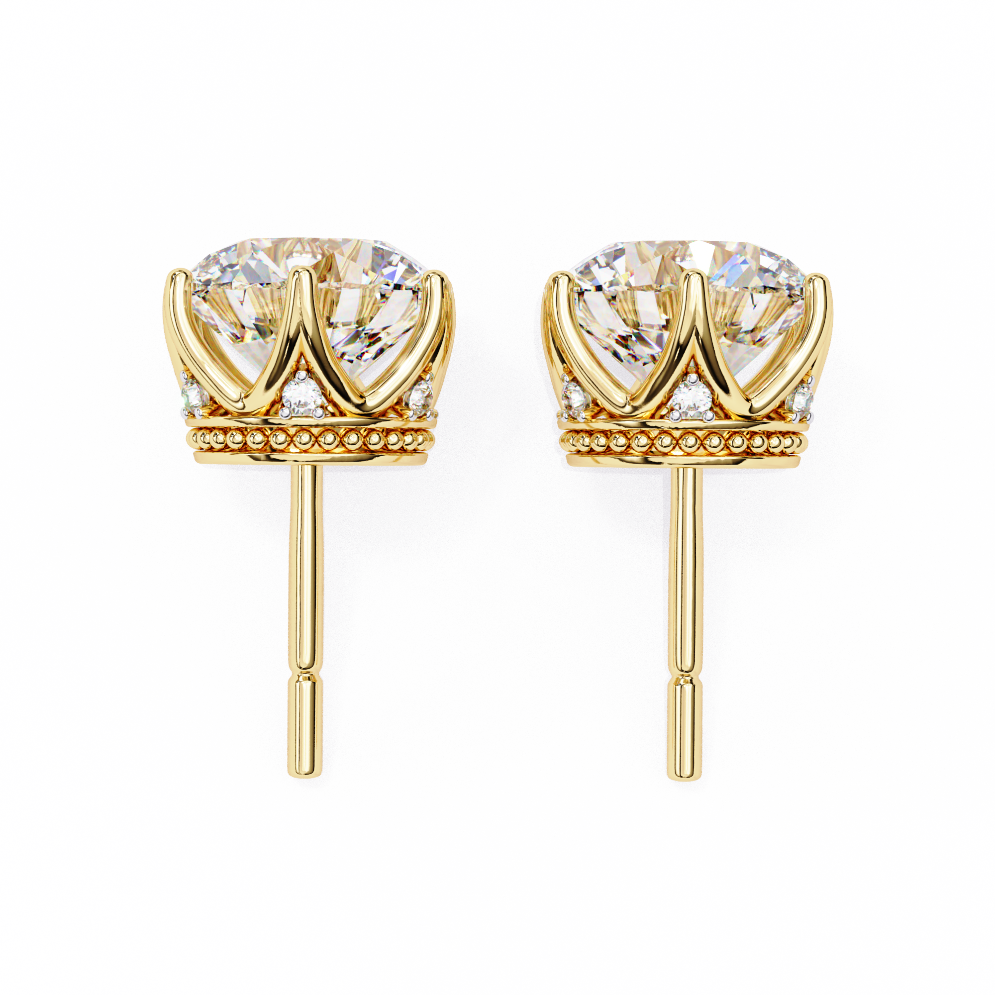 Elliot Solitaire Earring